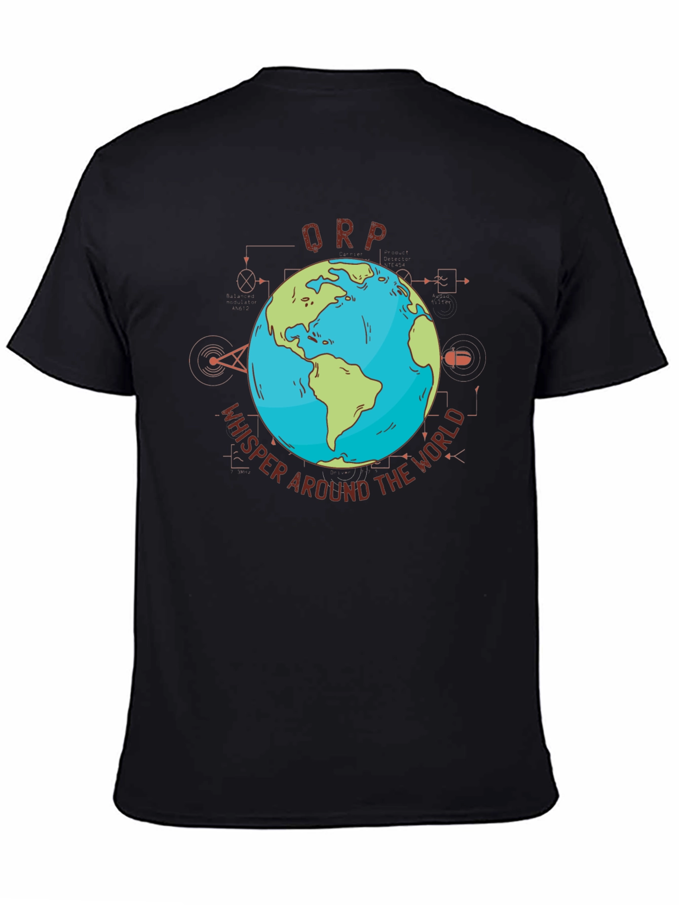 ORP Whisper Around the World Graphic T-Shirt