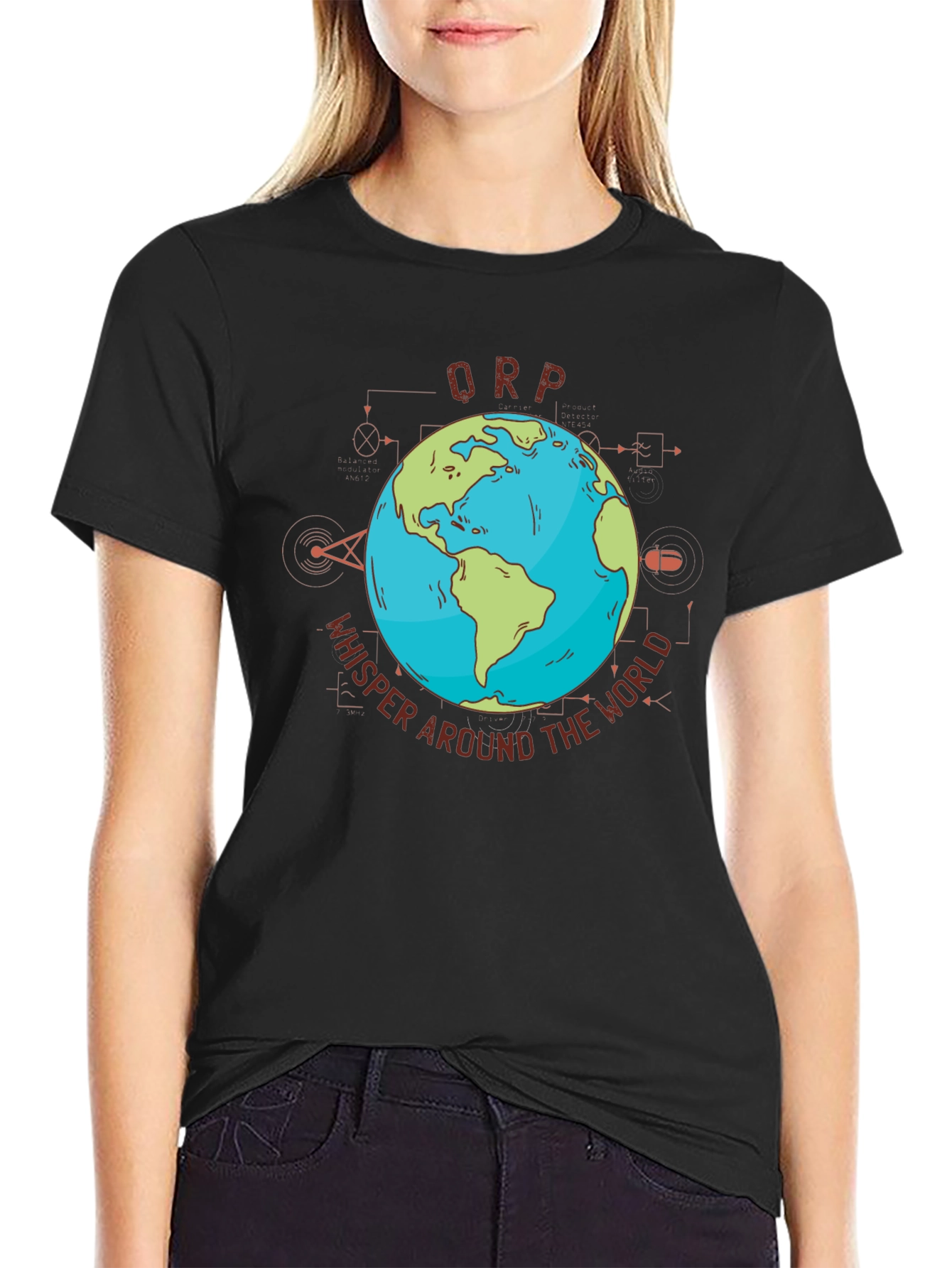 ORP Whisper Around the World Graphic T-Shirt
