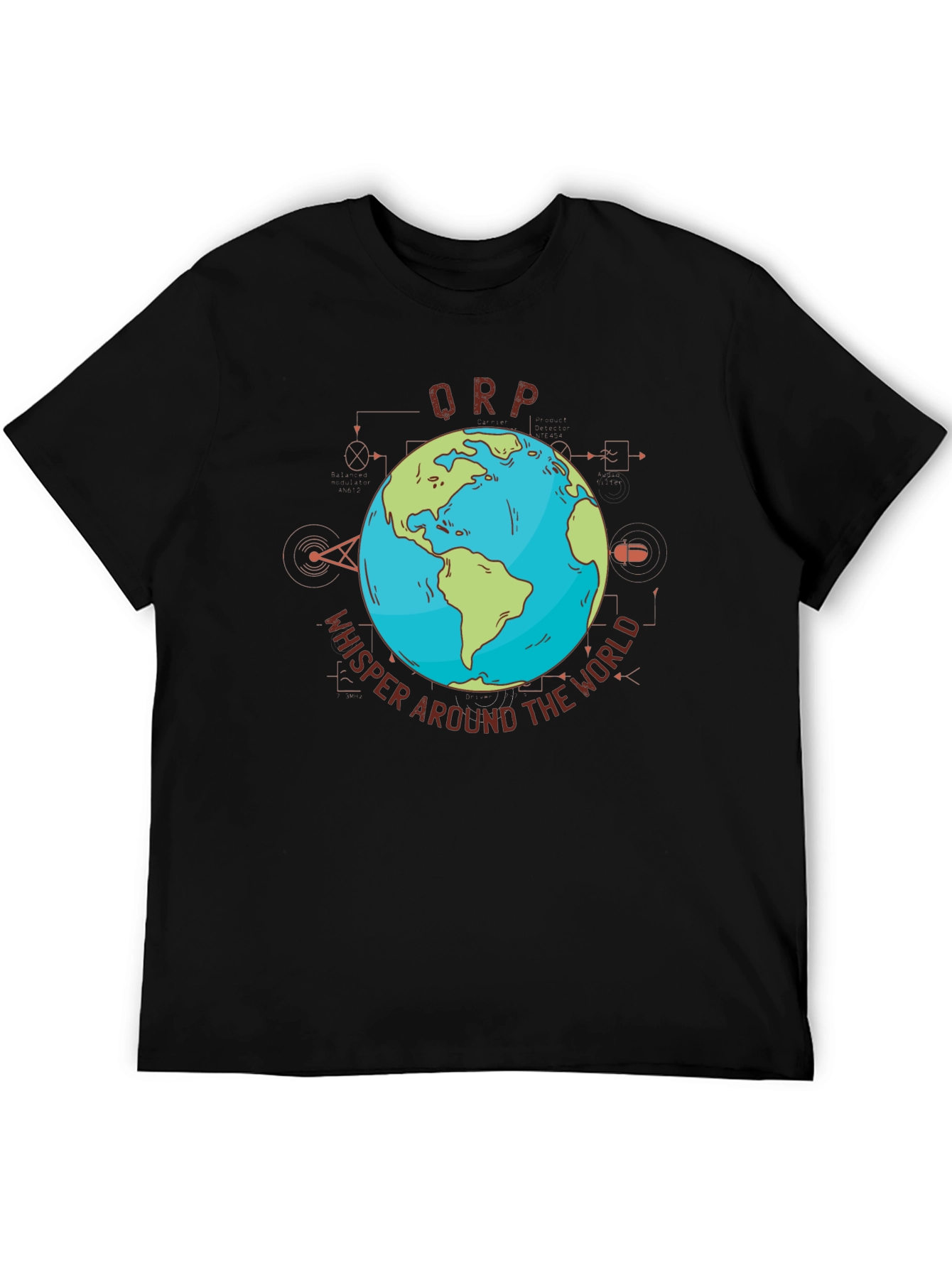 ORP Whisper Around the World Graphic T-Shirt
