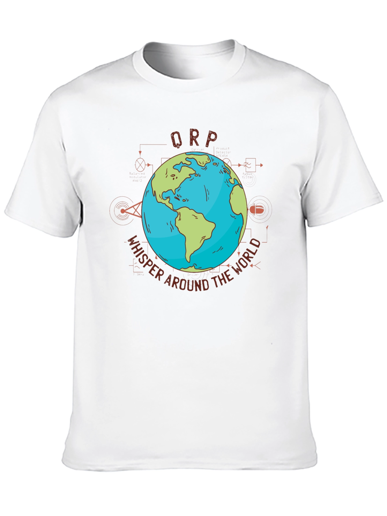 ORP Whisper Around the World Graphic T-Shirt