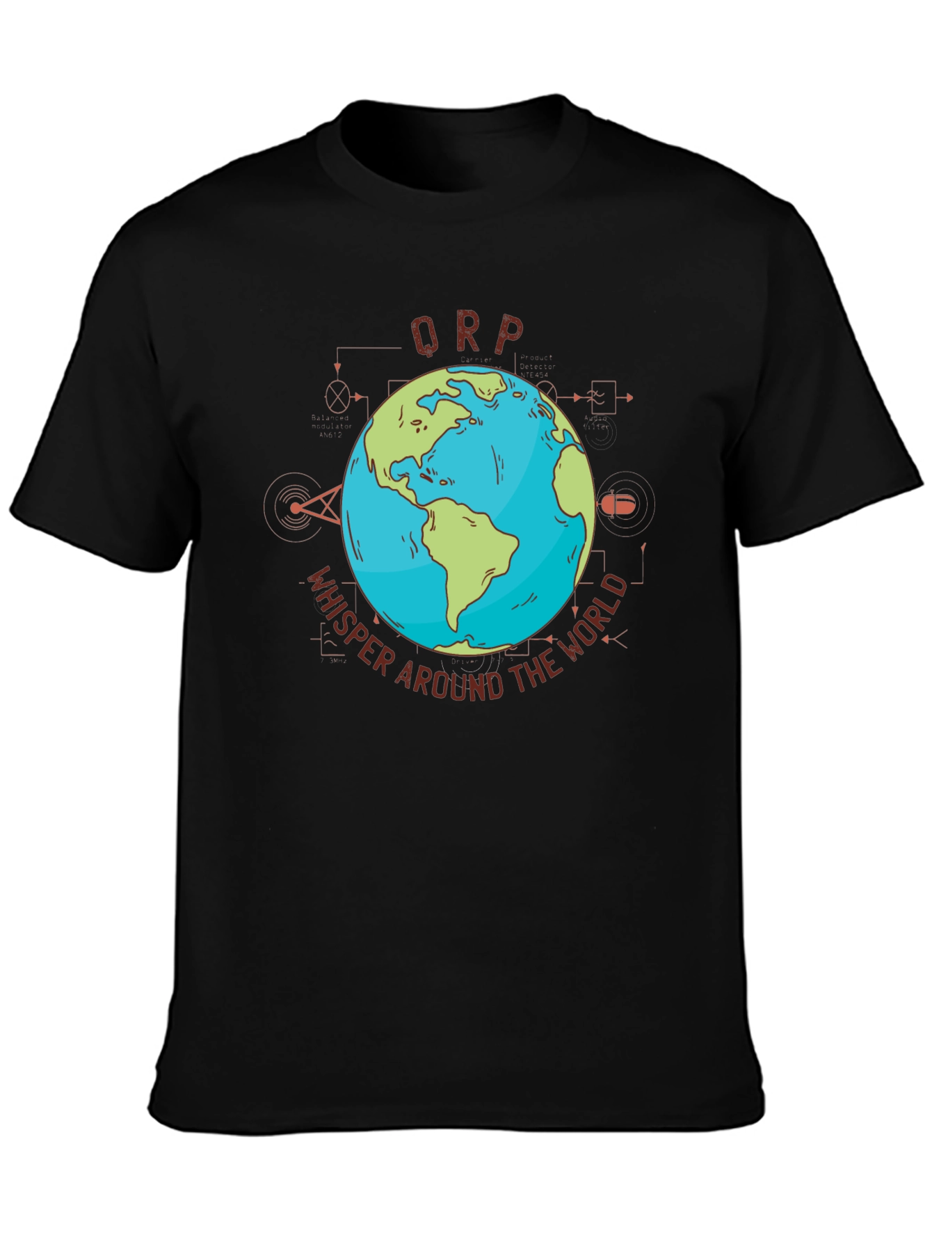 ORP Whisper Around the World Graphic T-Shirt