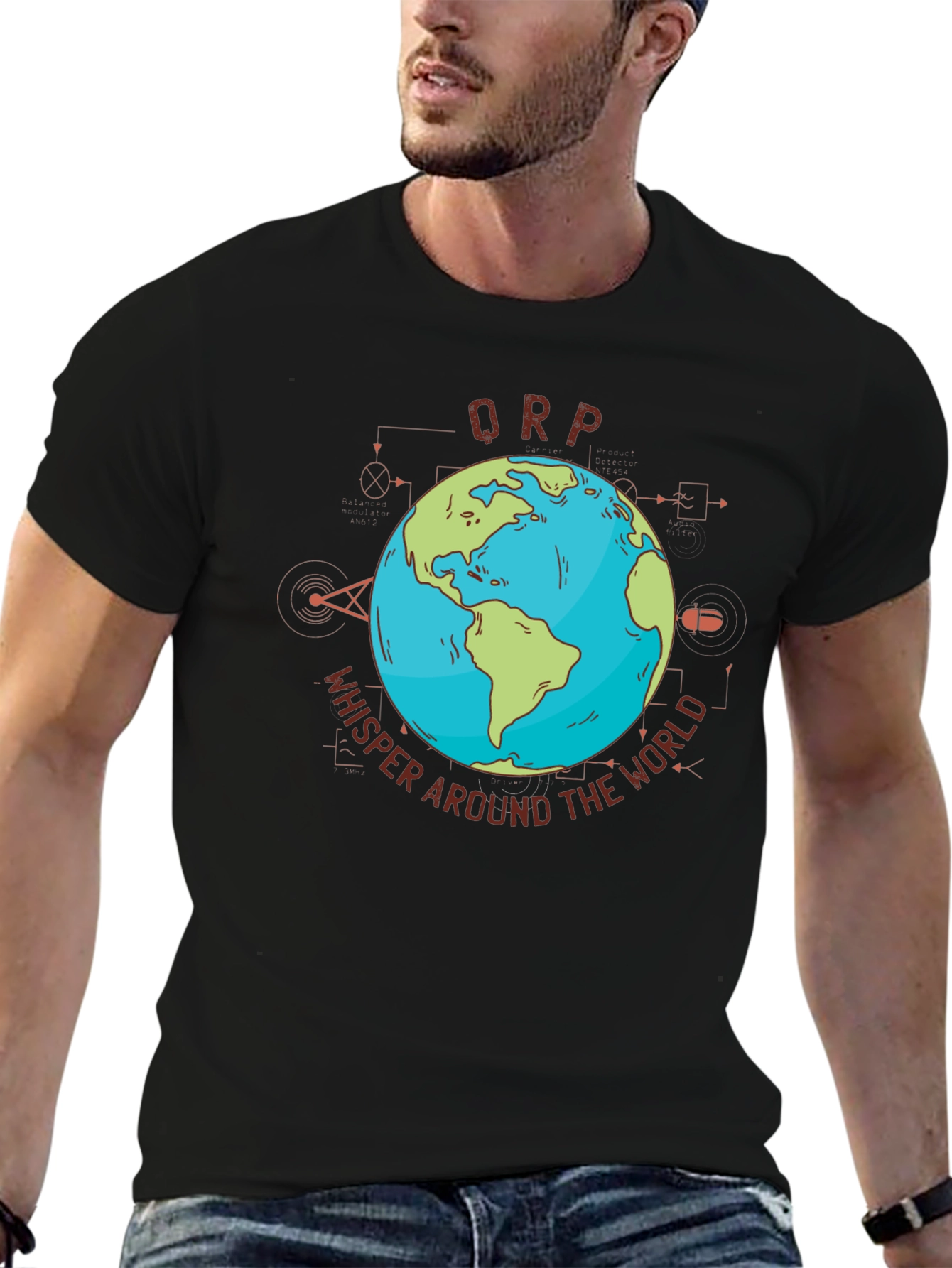 ORP Whisper Around the World Graphic T-Shirt