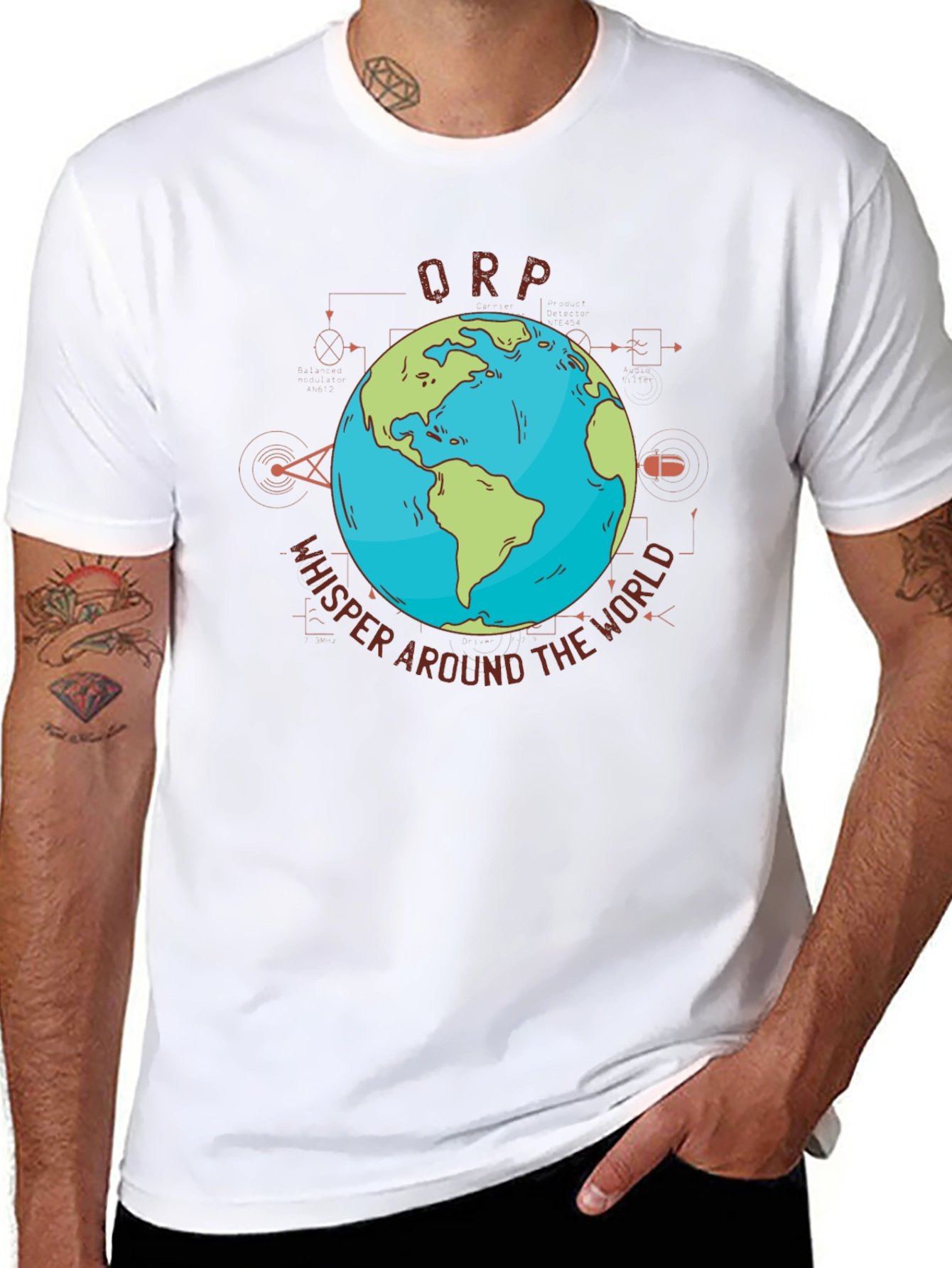 ORP Whisper Around the World Graphic T-Shirt