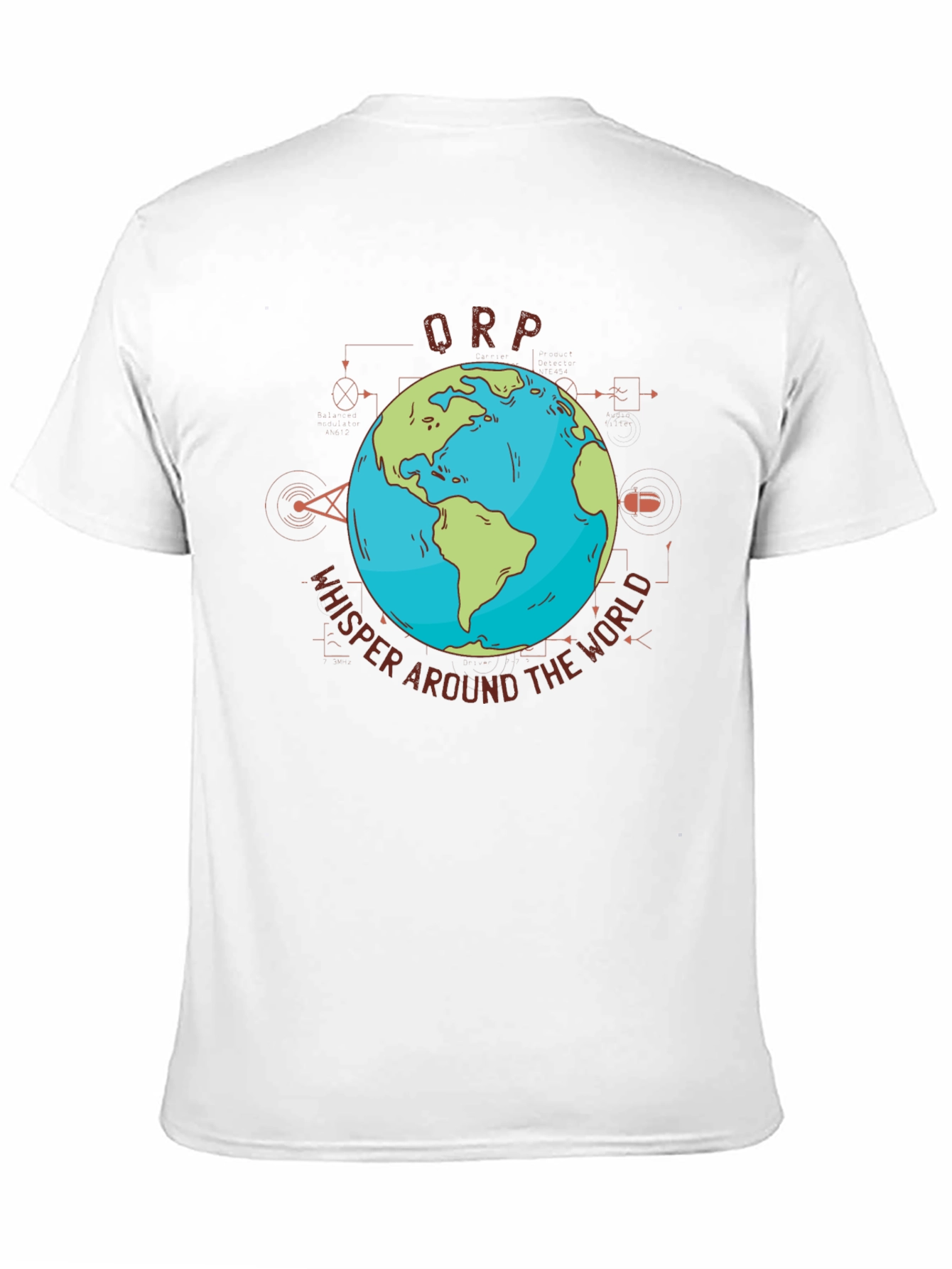 ORP Whisper Around the World Graphic T-Shirt