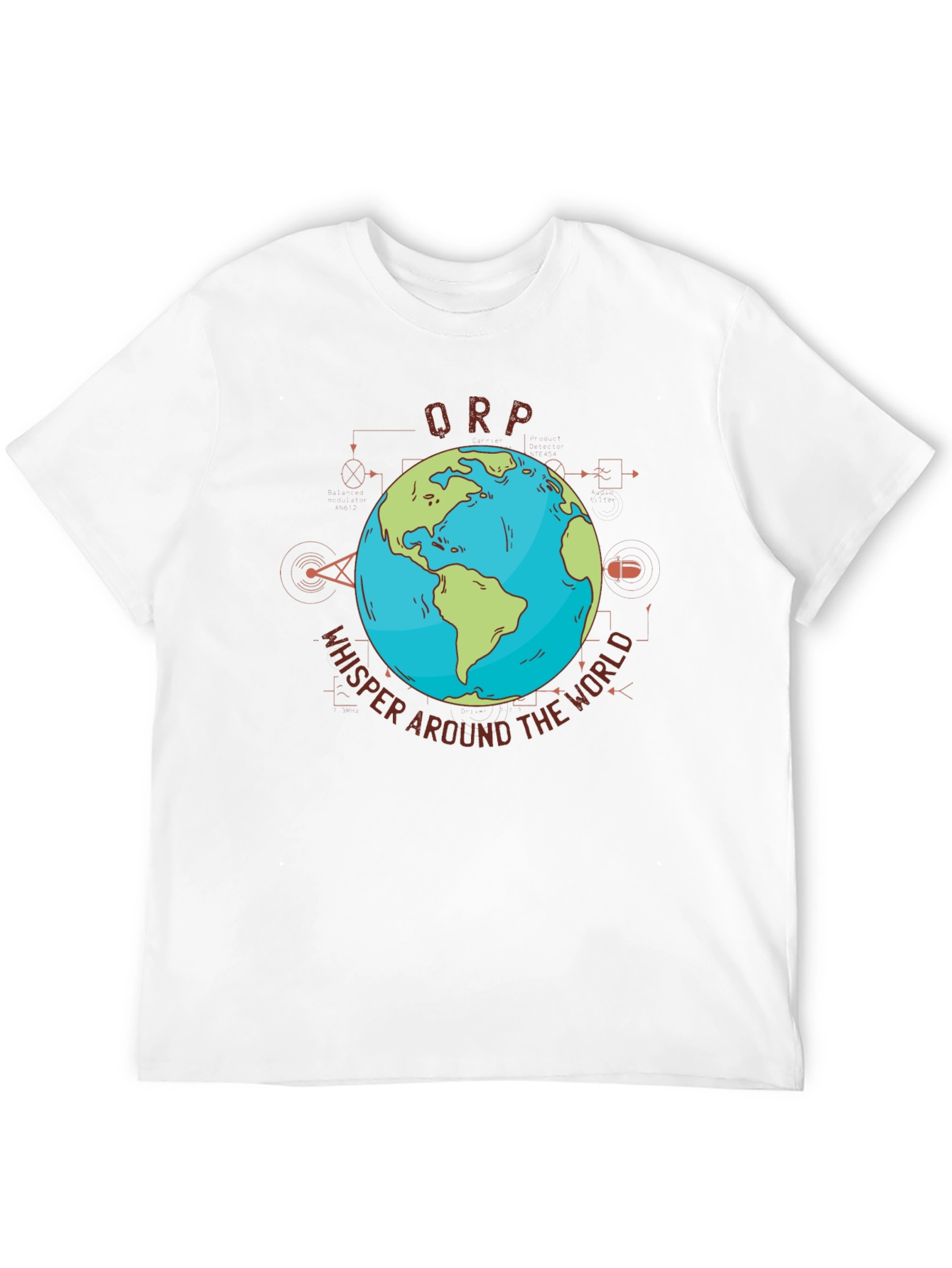 ORP Whisper Around the World Graphic T-Shirt