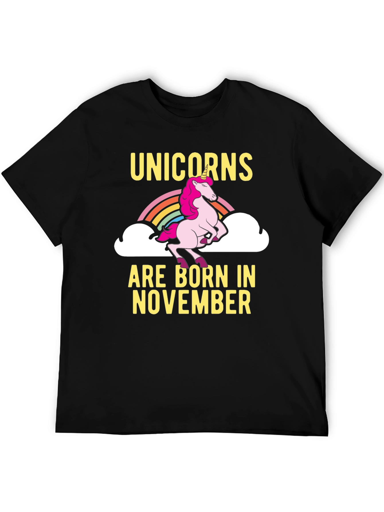 Unicorns Born in November T-Shirt