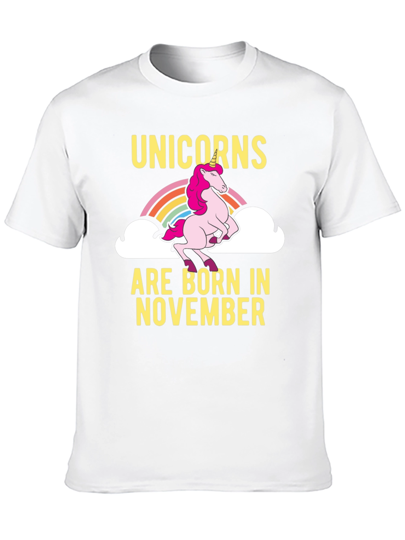 Unicorns Born in November T-Shirt