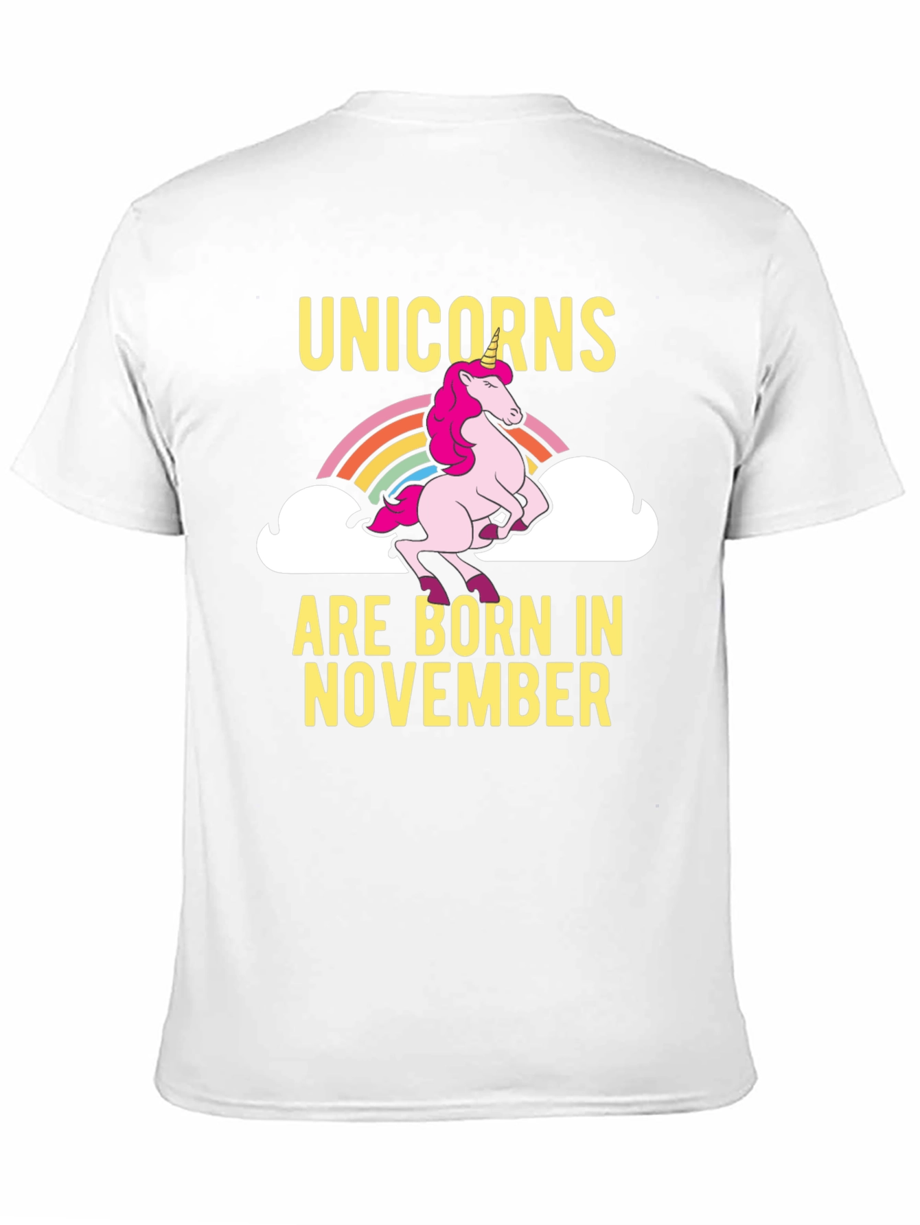 Unicorns Born in November T-Shirt
