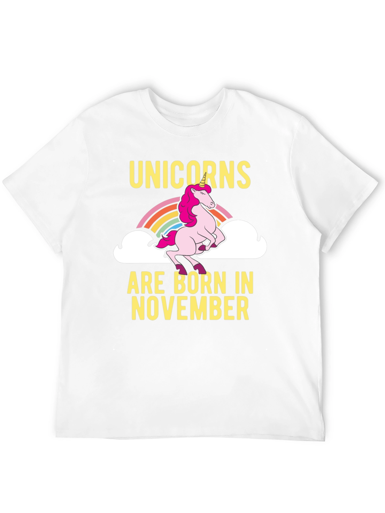 Unicorns Born in November T-Shirt