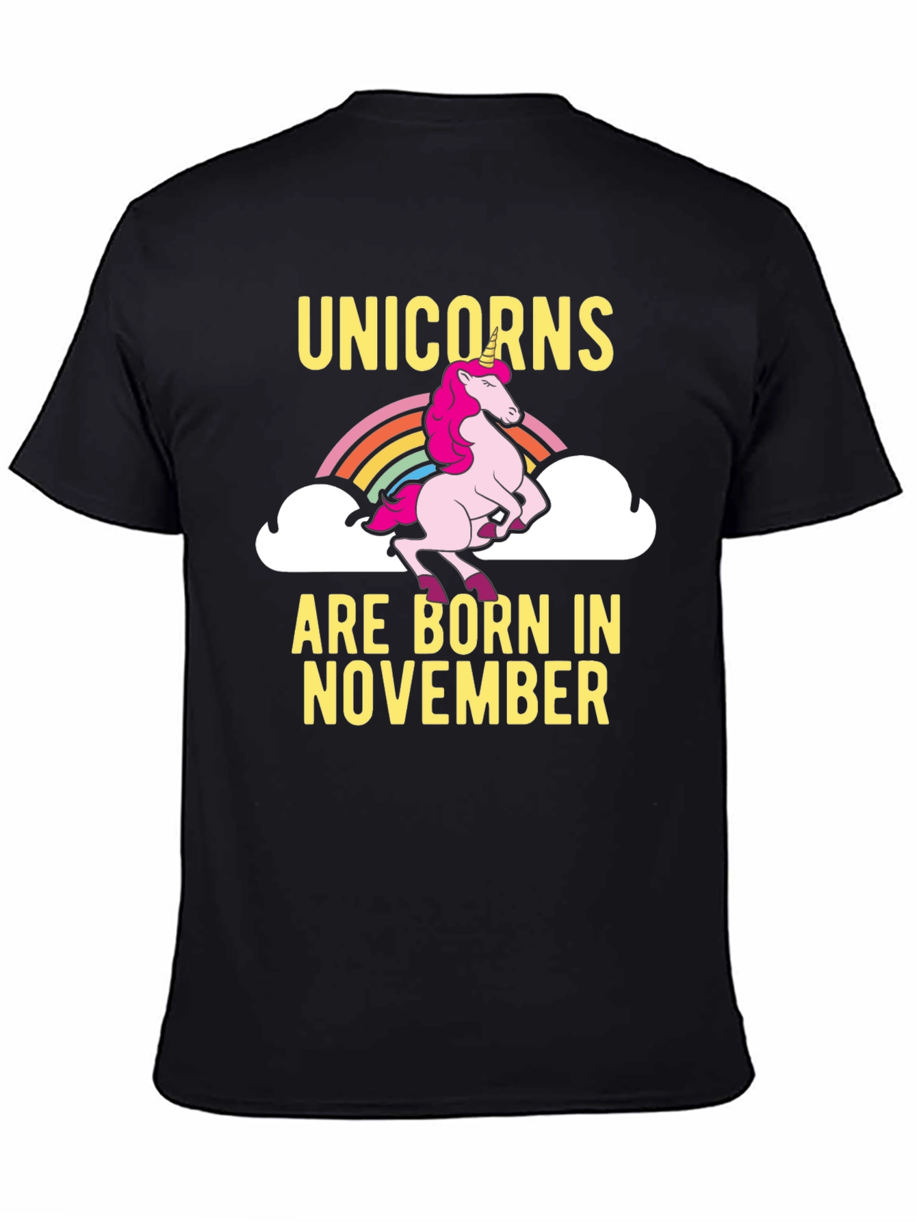 Unicorns Born in November T-Shirt