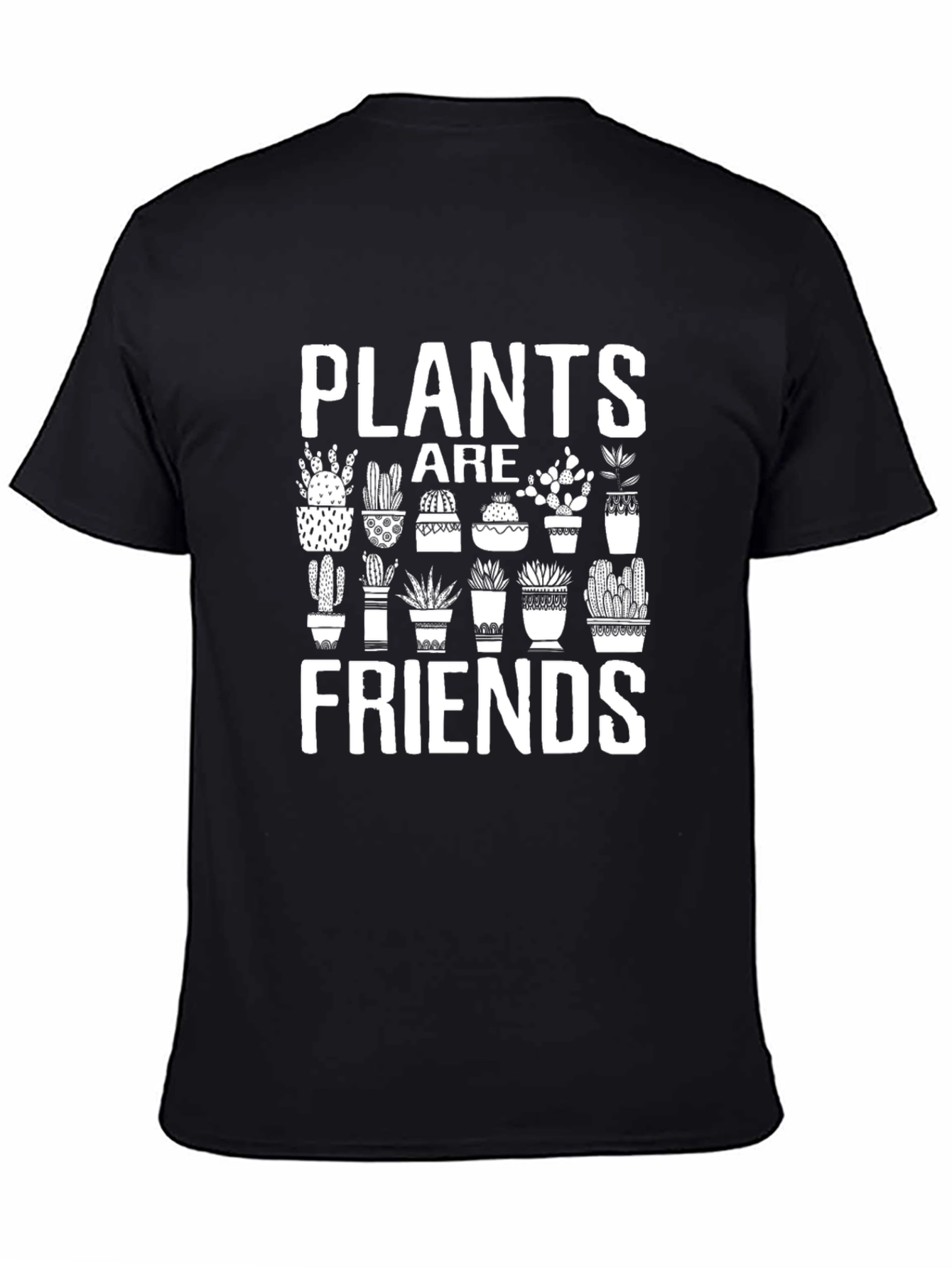 Plants Are Friends T-Shirt - Trendy Graphic Tee