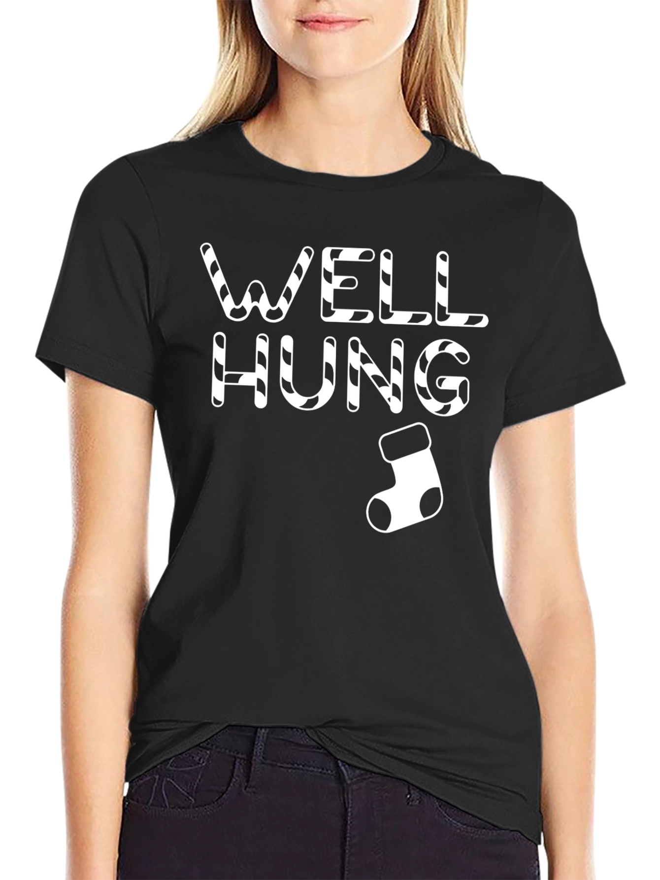 Well Hung Christmas T-Shirt