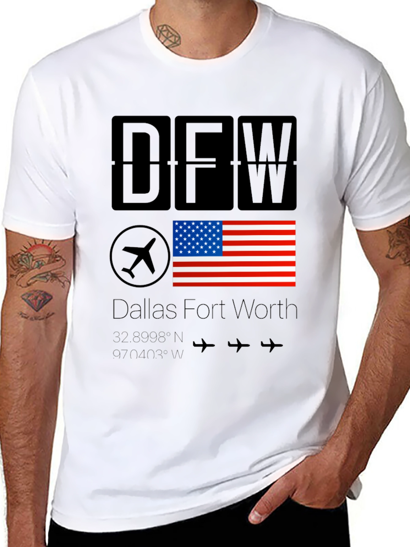 DFW Dallas Fort Worth Airport T-Shirt