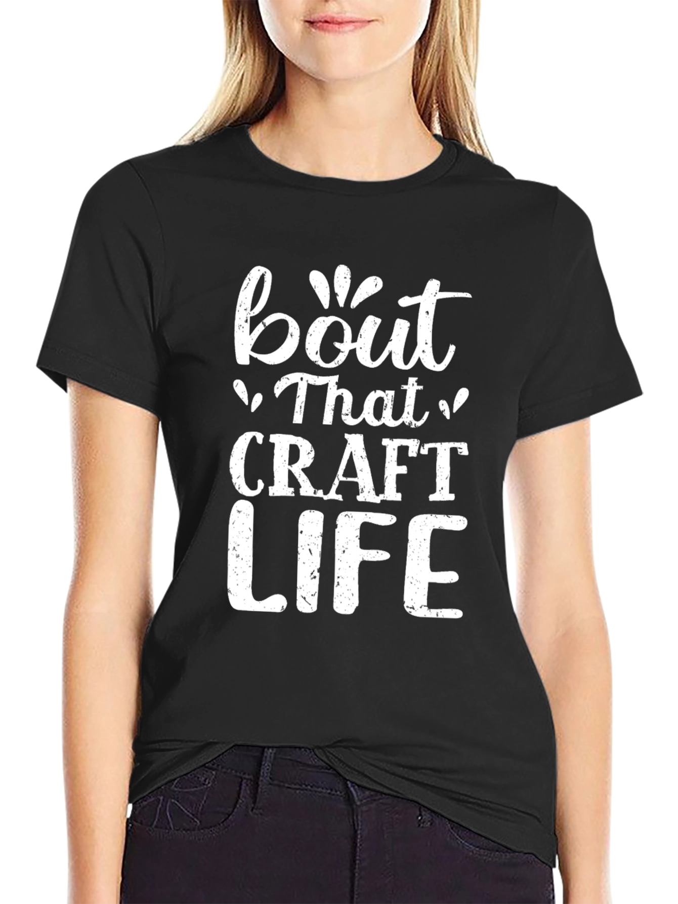 Craft Life Graphic Tee - Soft Cotton Shirt