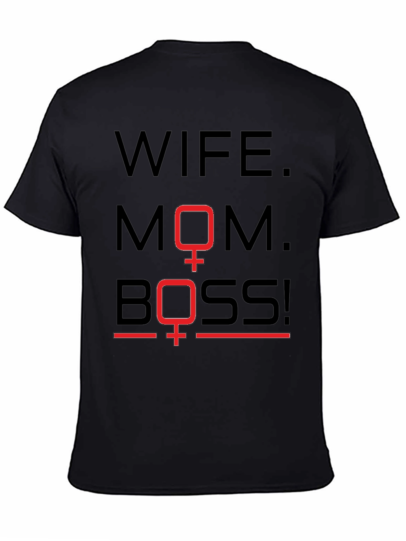 Wife Mom Boss Graphic Tee - Womens Empowerment Shirt