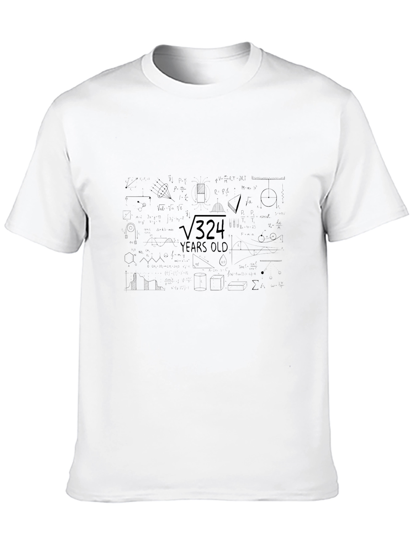 Funny Math 18th Birthday T-Shirt