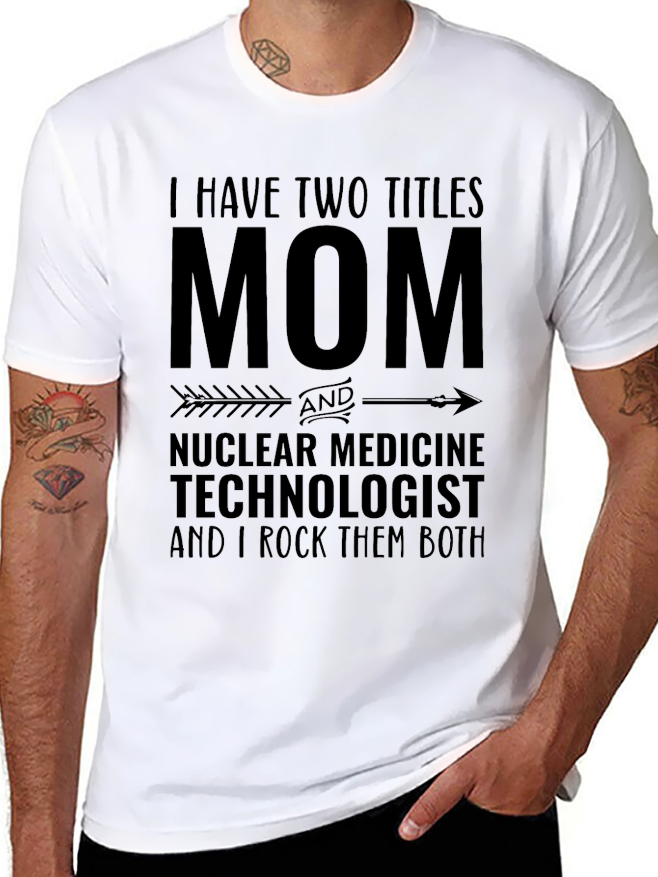 Mom & Nuclear Medicine Technologist T-Shirt