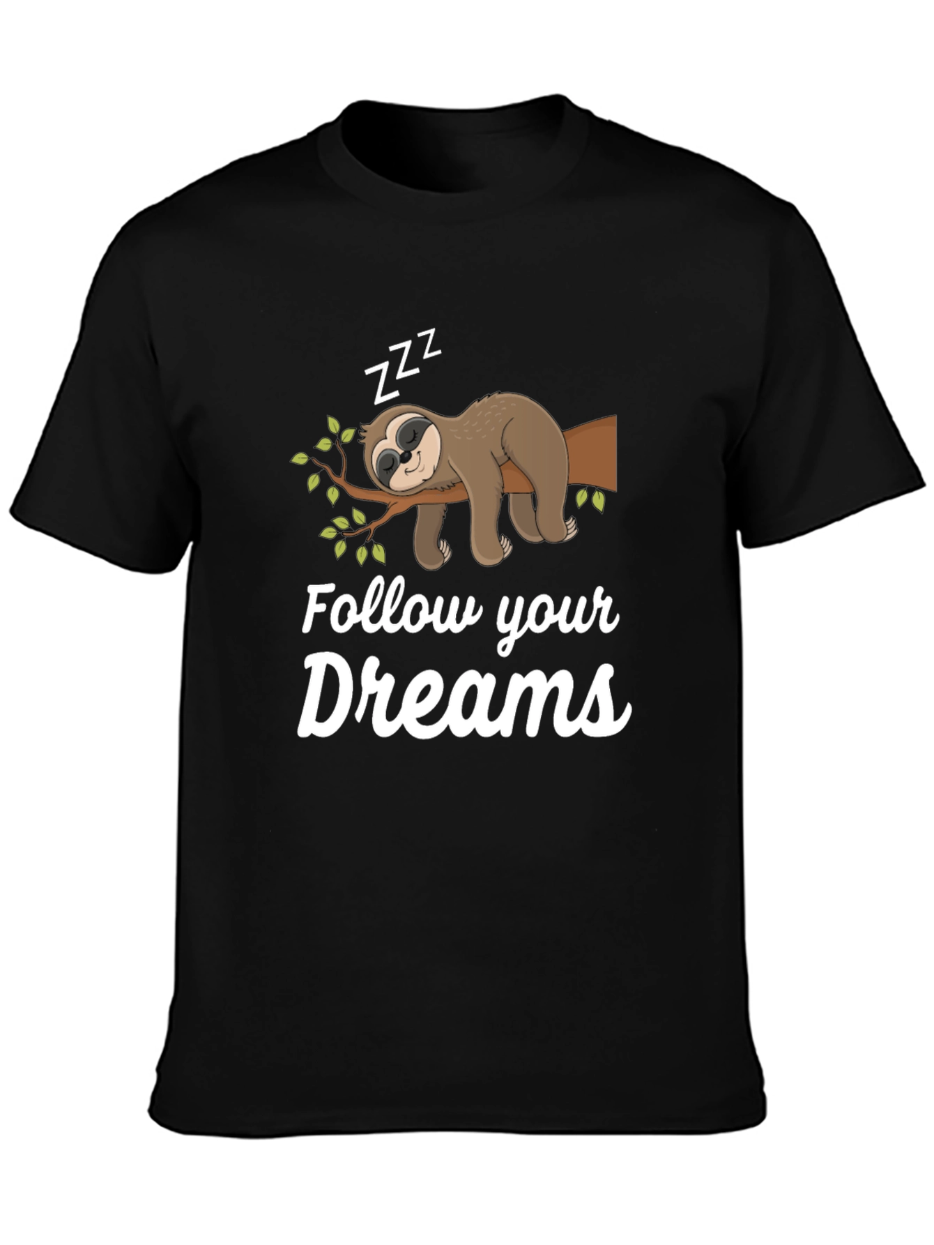 Dreamy Sloth Tee - Follow Your Dreams