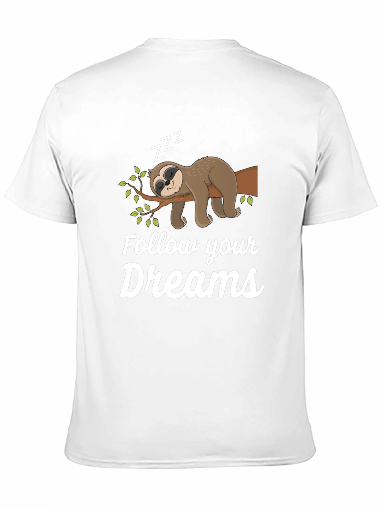 Dreamy Sloth Tee - Follow Your Dreams