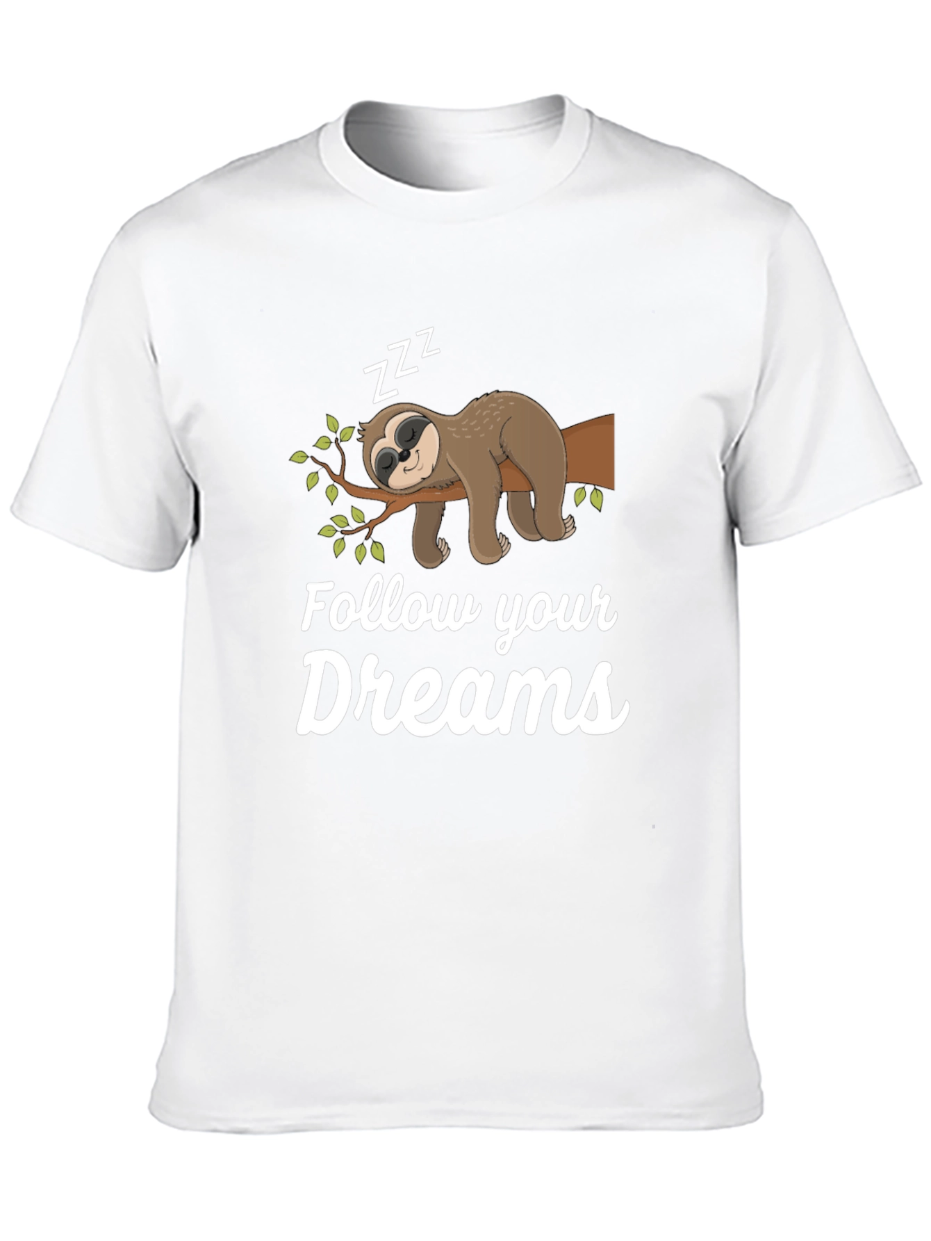 Dreamy Sloth Tee - Follow Your Dreams