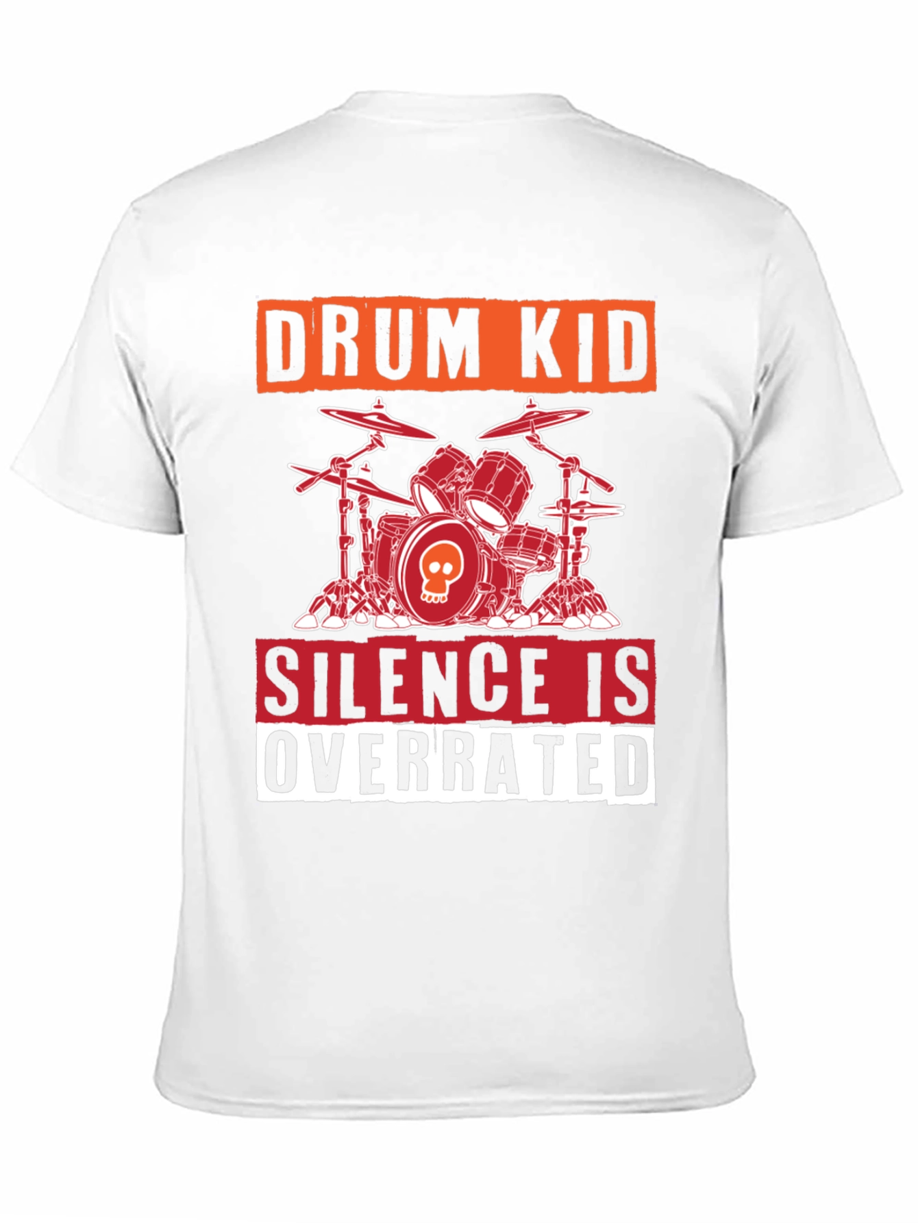 Drum Kid T-Shirt - Silence is Overrated