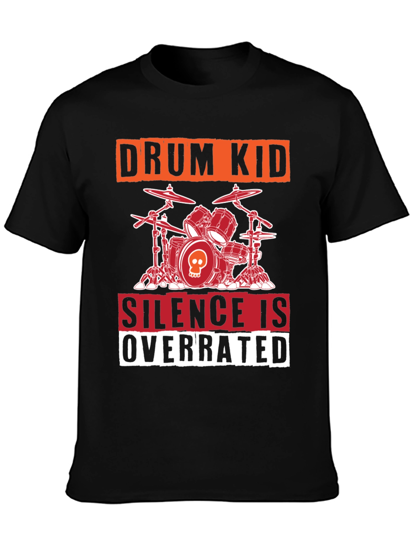 Drum Kid T-Shirt - Silence is Overrated