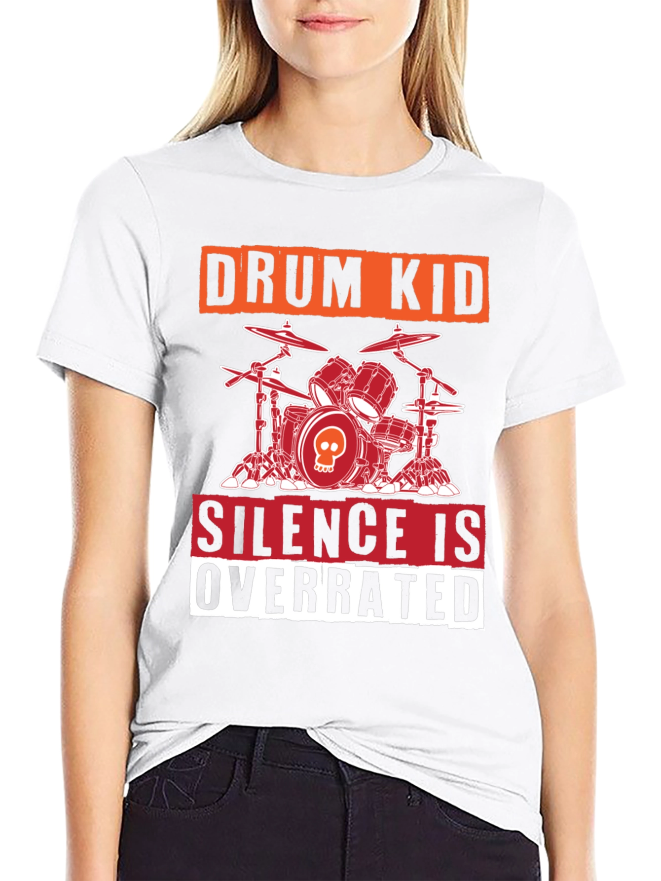 Drum Kid T-Shirt - Silence is Overrated