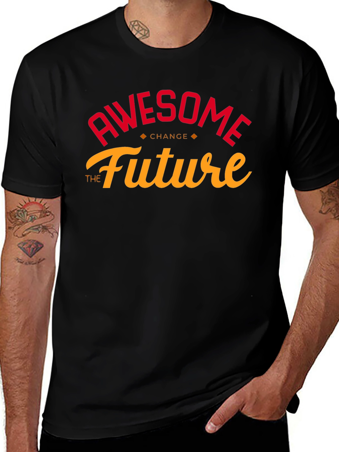 Awesome Future Change Graphic T-Shirt