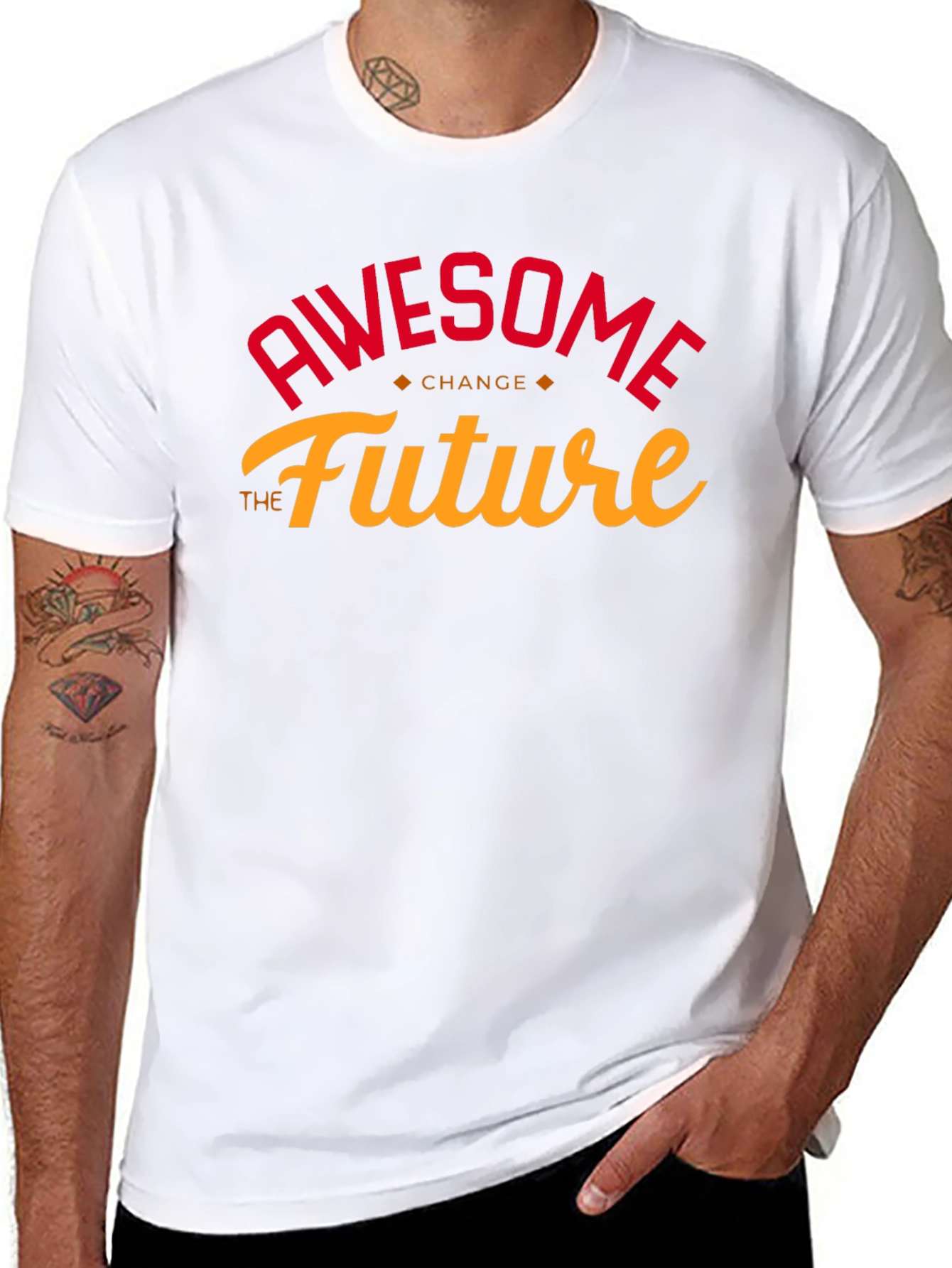 Awesome Future Change Graphic T-Shirt