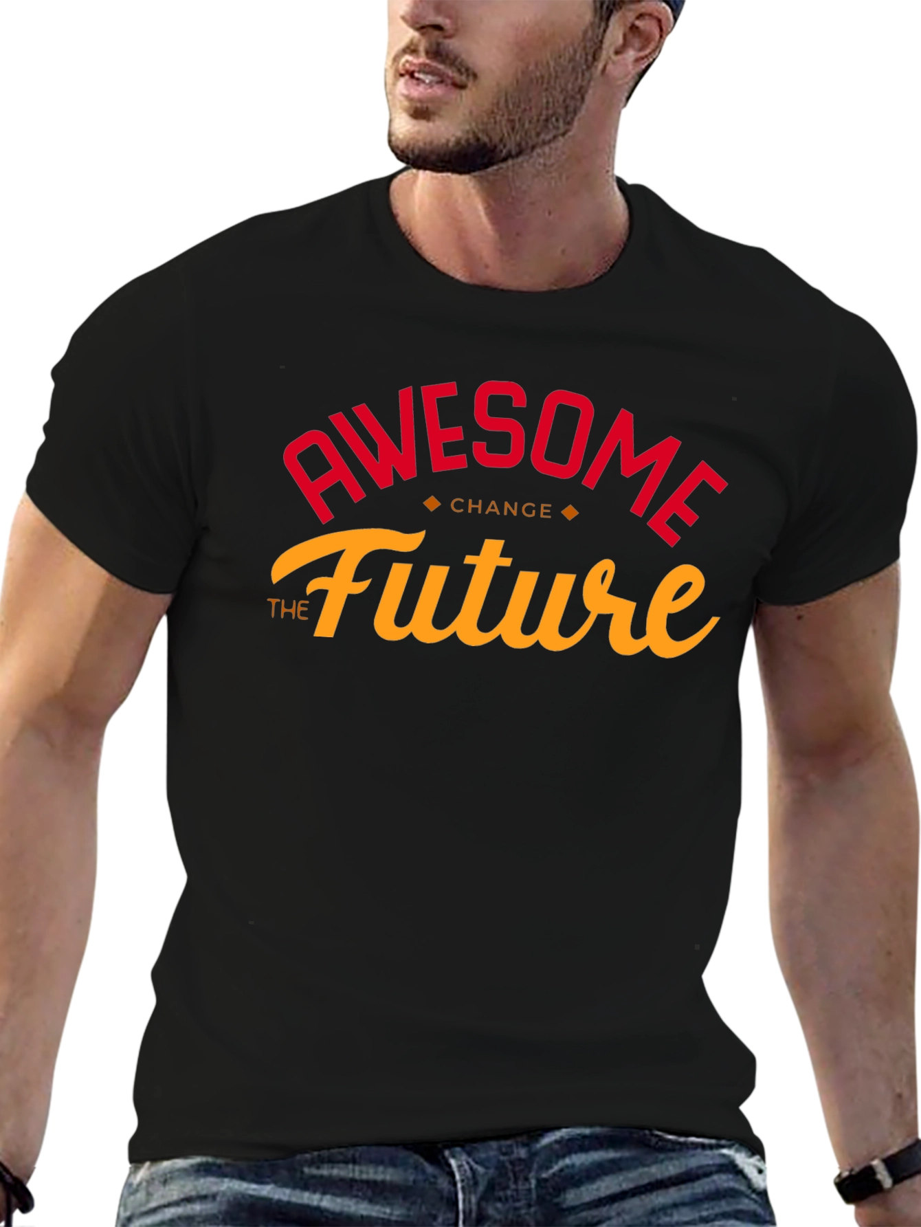 Awesome Future Change Graphic T-Shirt