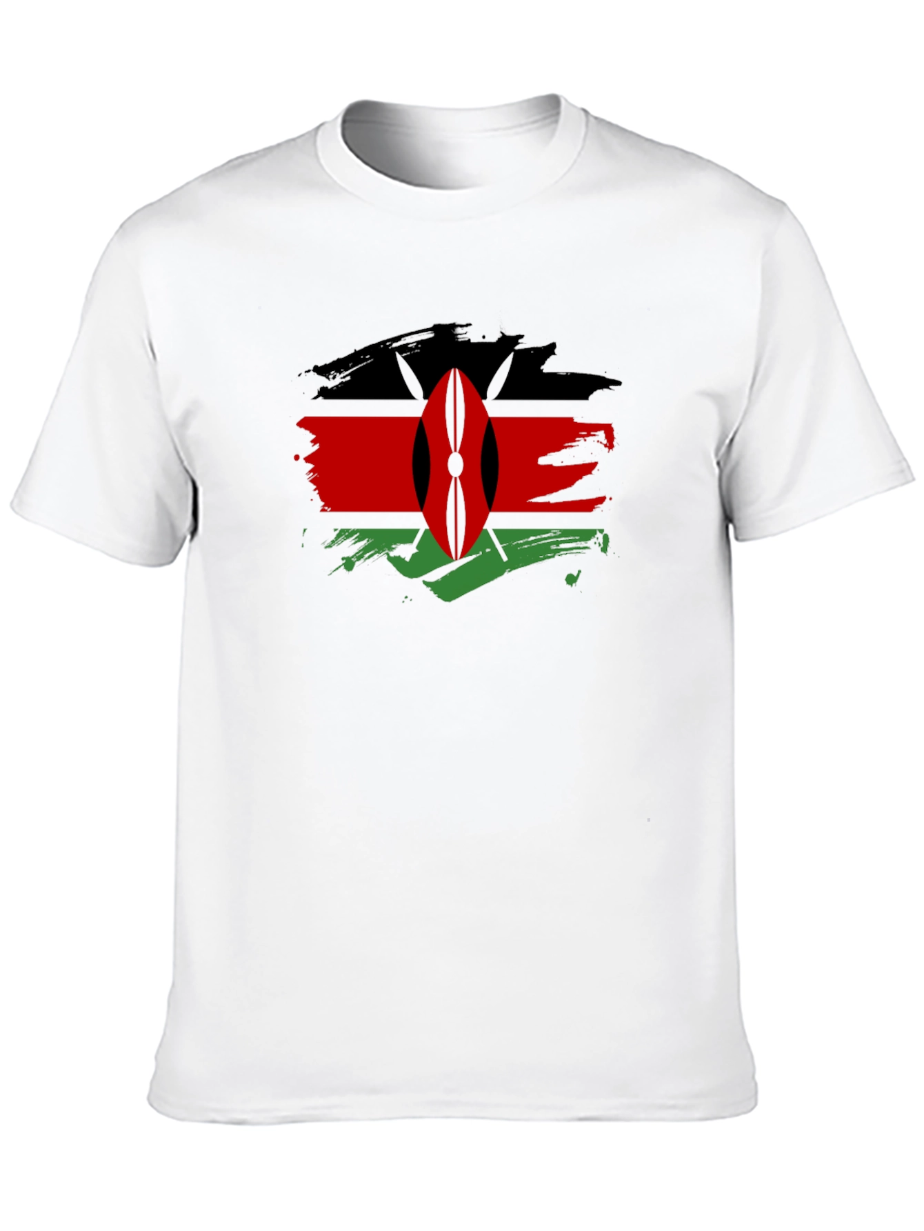 Kenya Flag Graphic T-Shirt