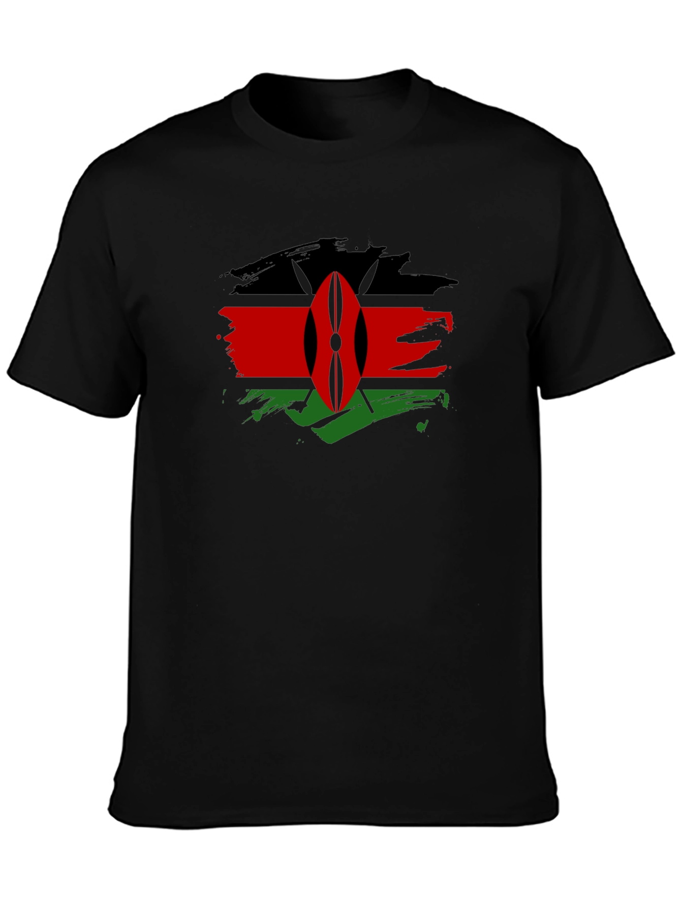 Kenya Flag Graphic T-Shirt