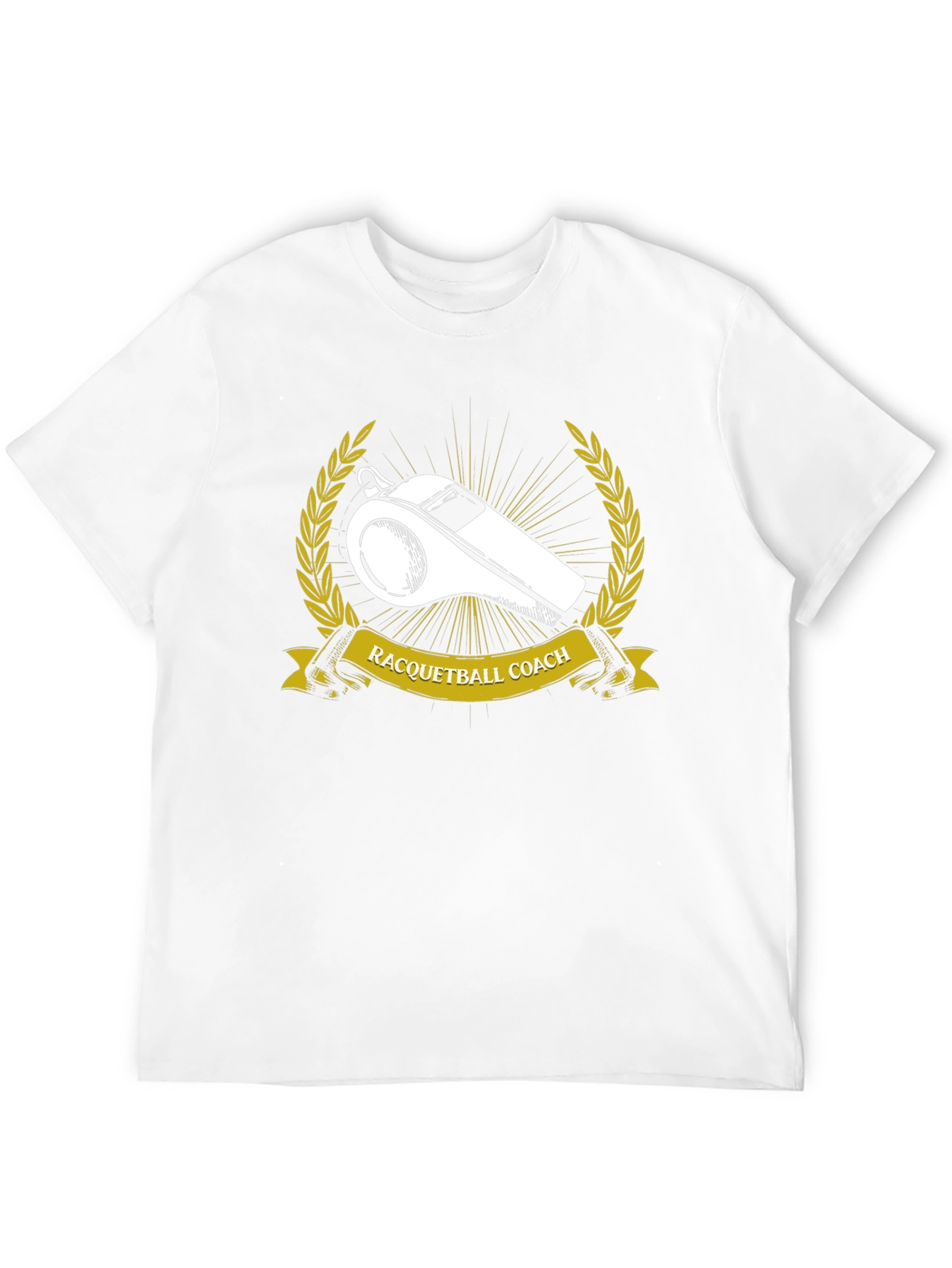 Racquetball Coach Whistle T-Shirt