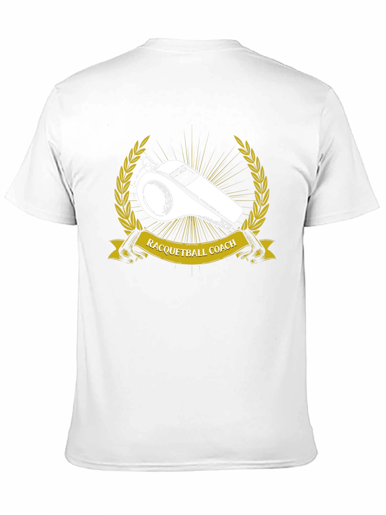 Racquetball Coach Whistle T-Shirt