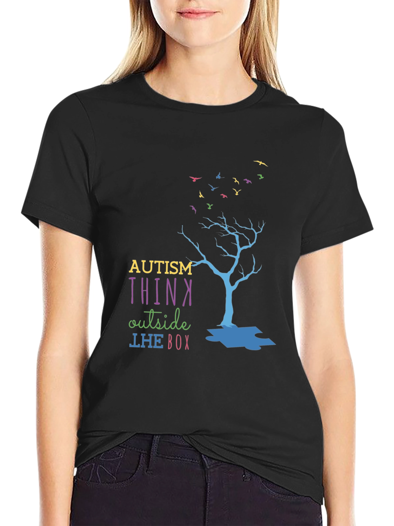 Autism Think Outside the Box T-Shirt