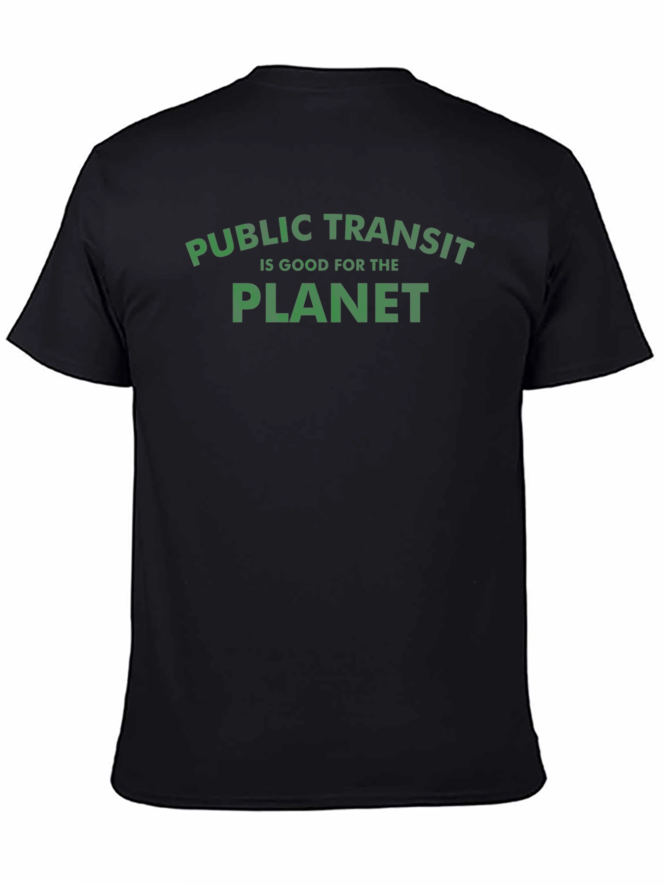 Eco-Friendly Public Transit T-Shirt