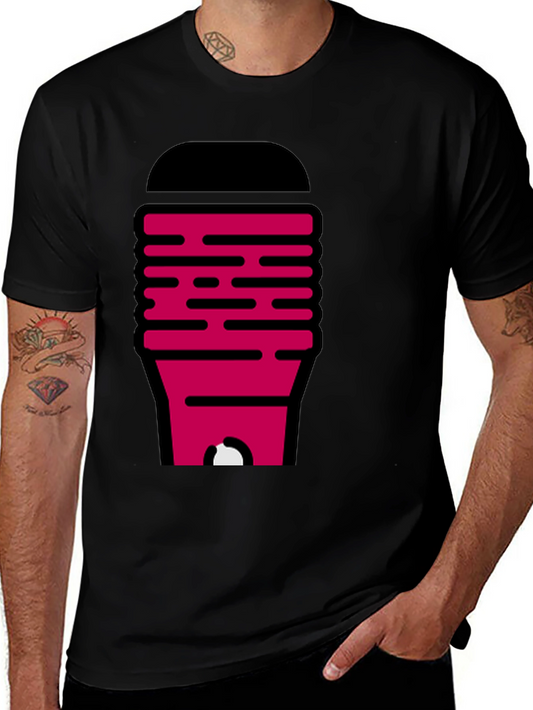 Novelty Graphic Tee - Modern Abstract Design
