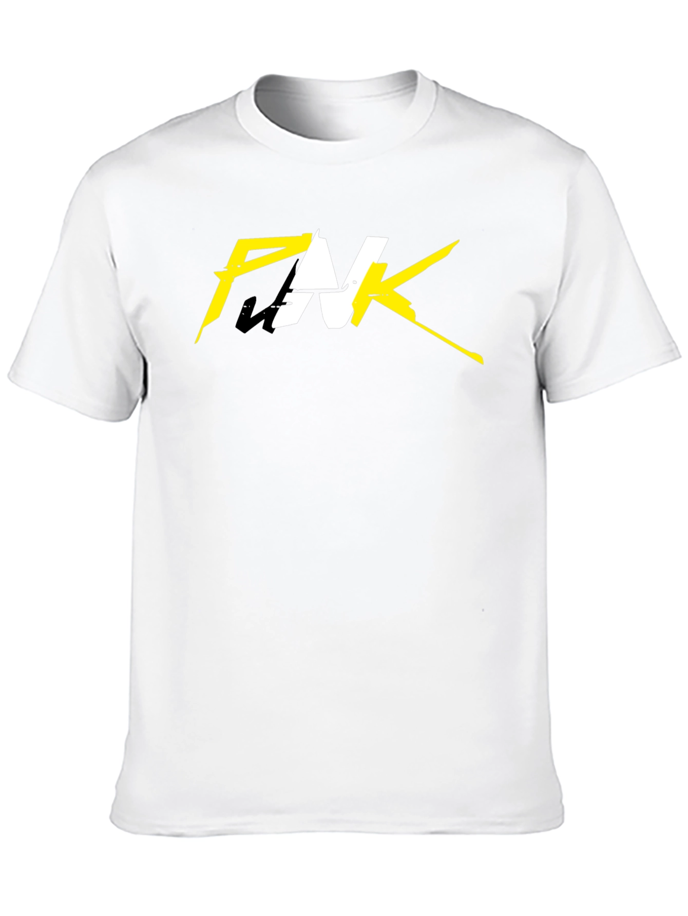 Cyberpunk Inspired Graphic Tee - Black Cotton T-Shirt