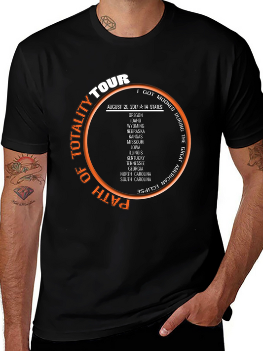 Total Solar Eclipse Tour T-Shirt - August 21 2017