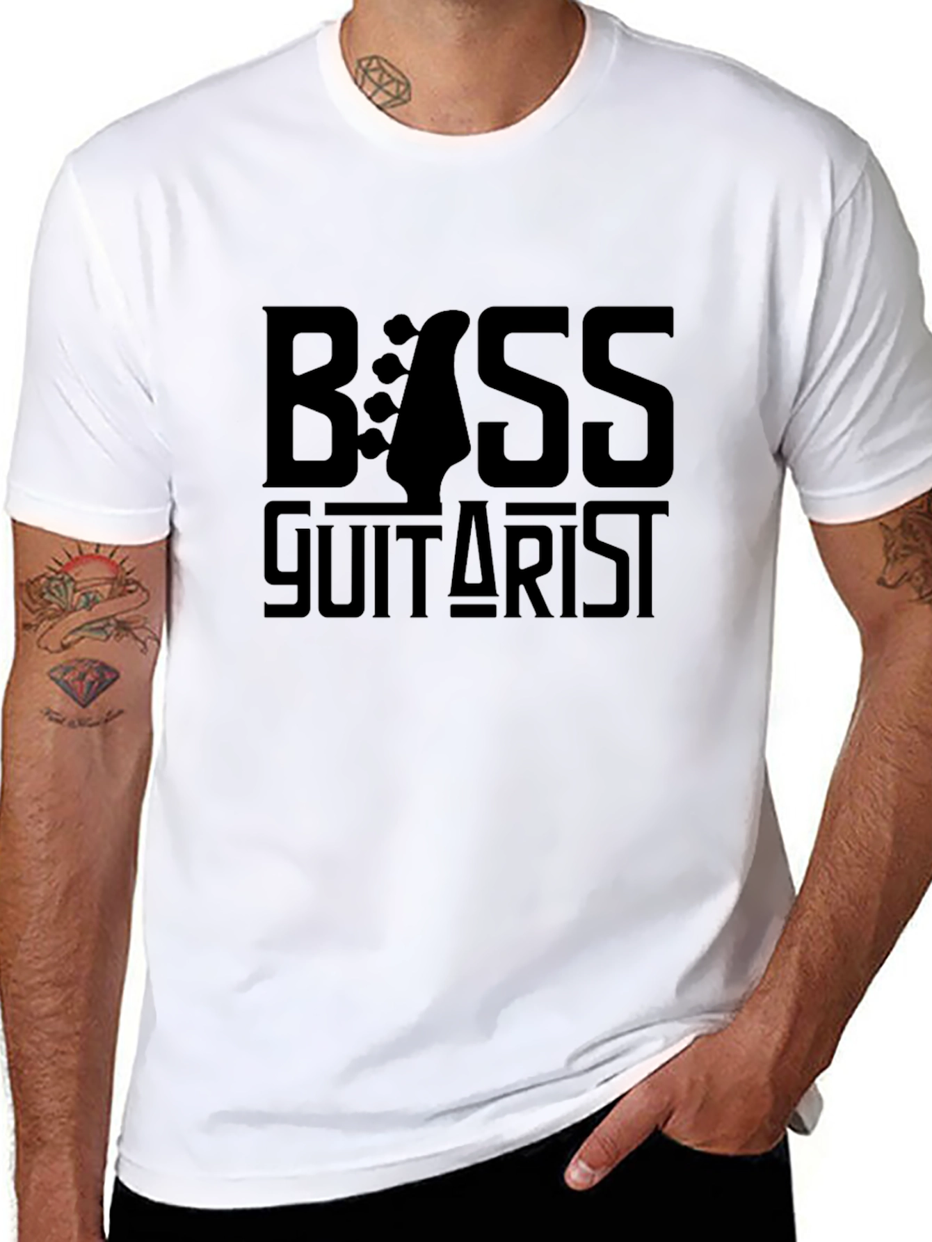 Bass Guitarist T-Shirt - Music Lover Tee