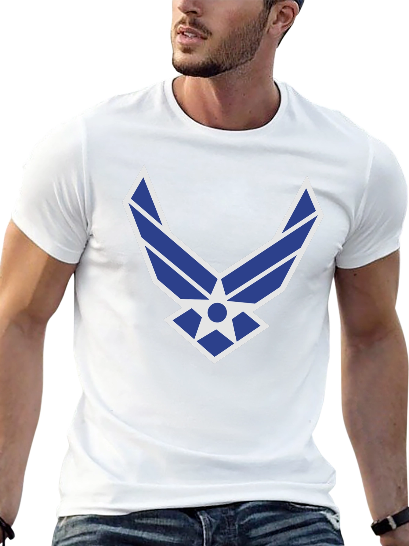 Air Force Logo Black T-Shirt