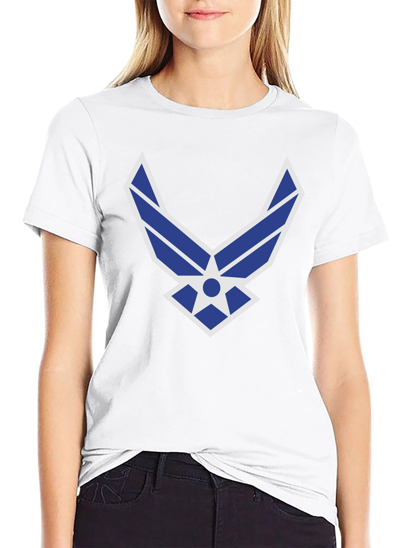 Air Force Logo Black T-Shirt