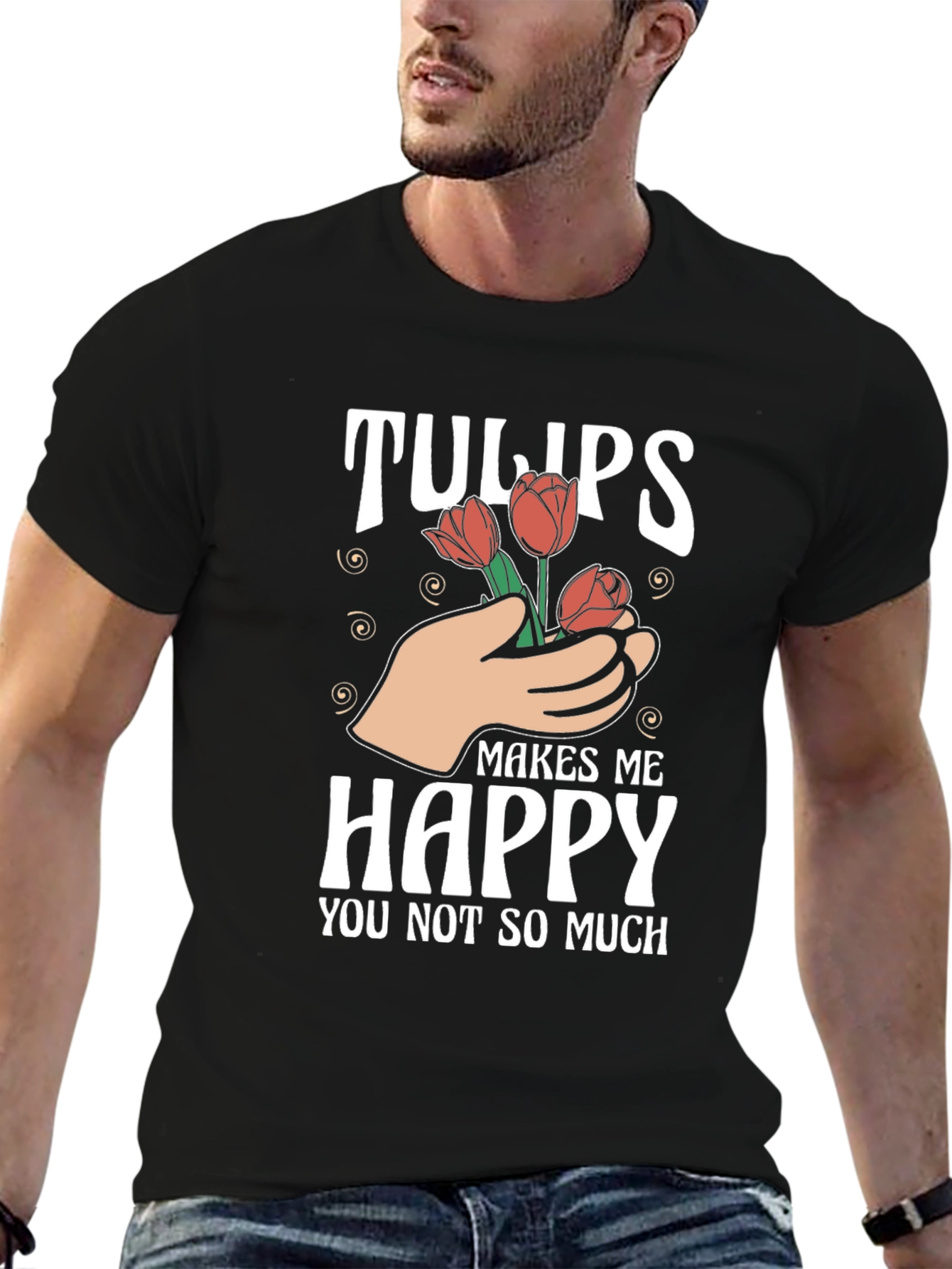 Tulips Makes Me Happy T-Shirt