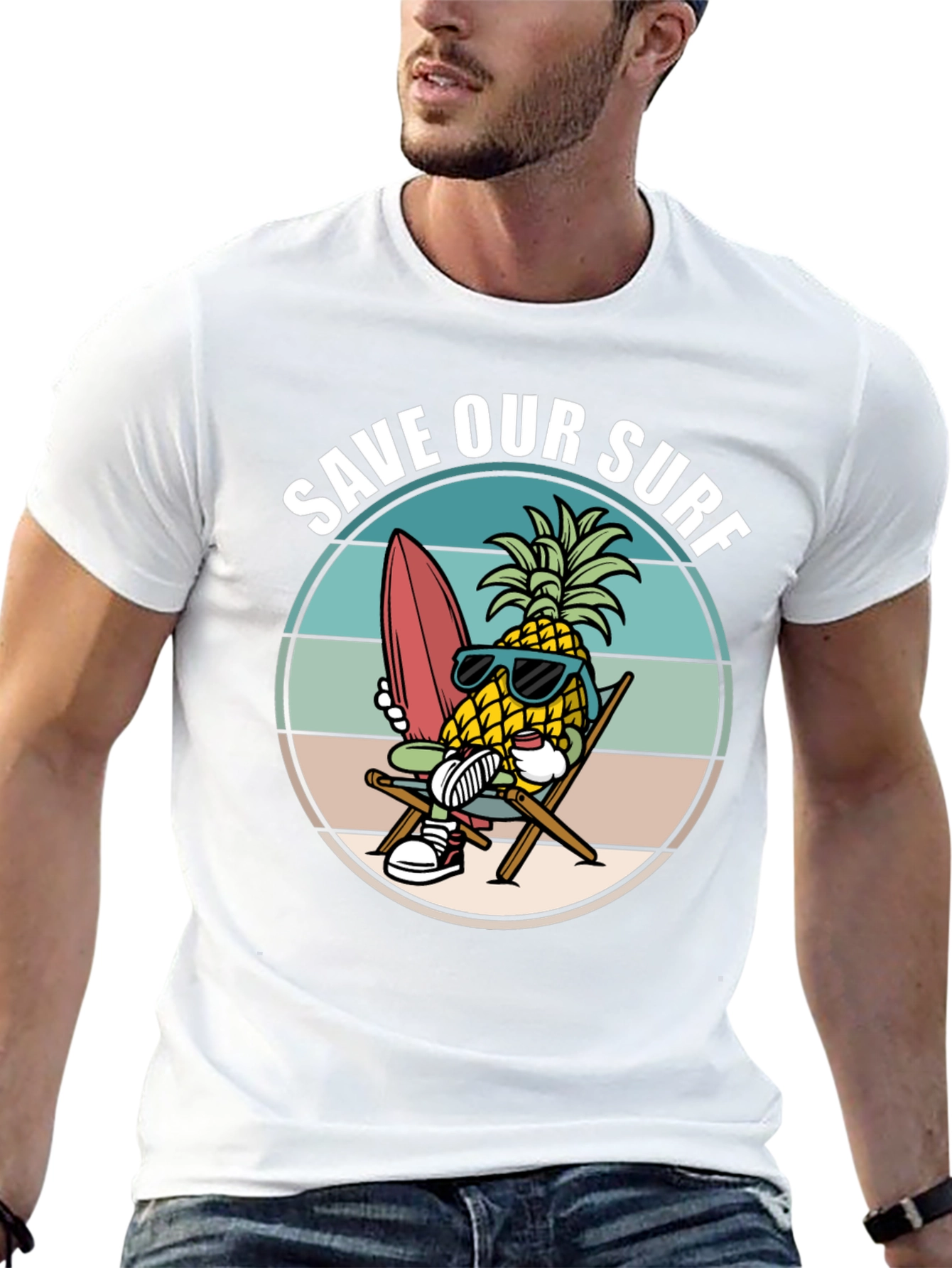 Save Our Surf Graphic T-Shirt