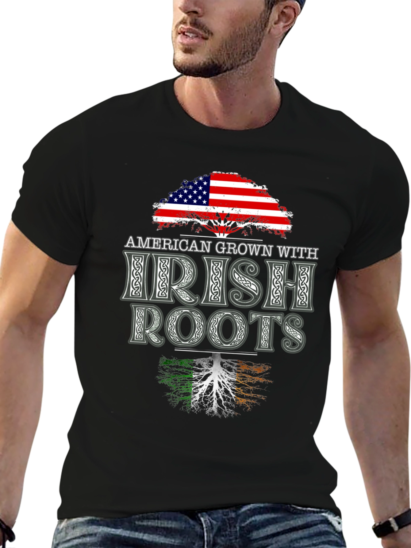 American Grown With Irish Roots T-Shirt