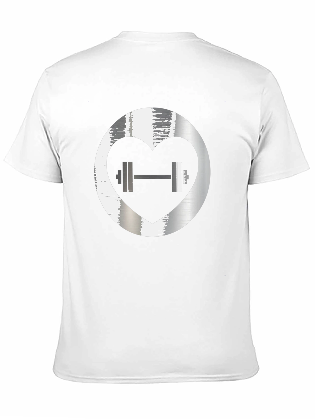 Heart Lift Graphic Tee - Black
