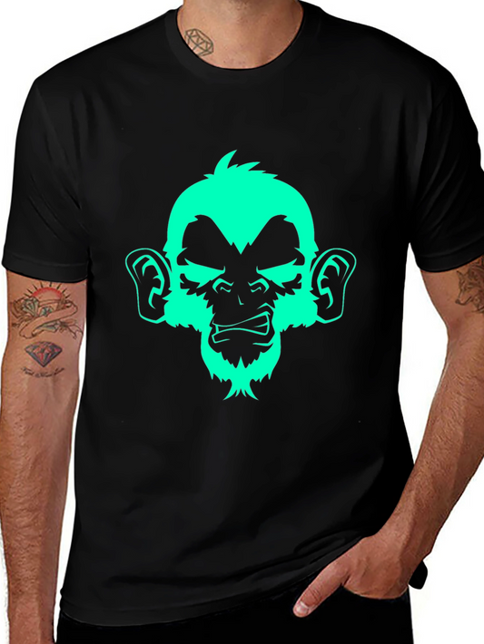 Monkey Graphic Print Tee