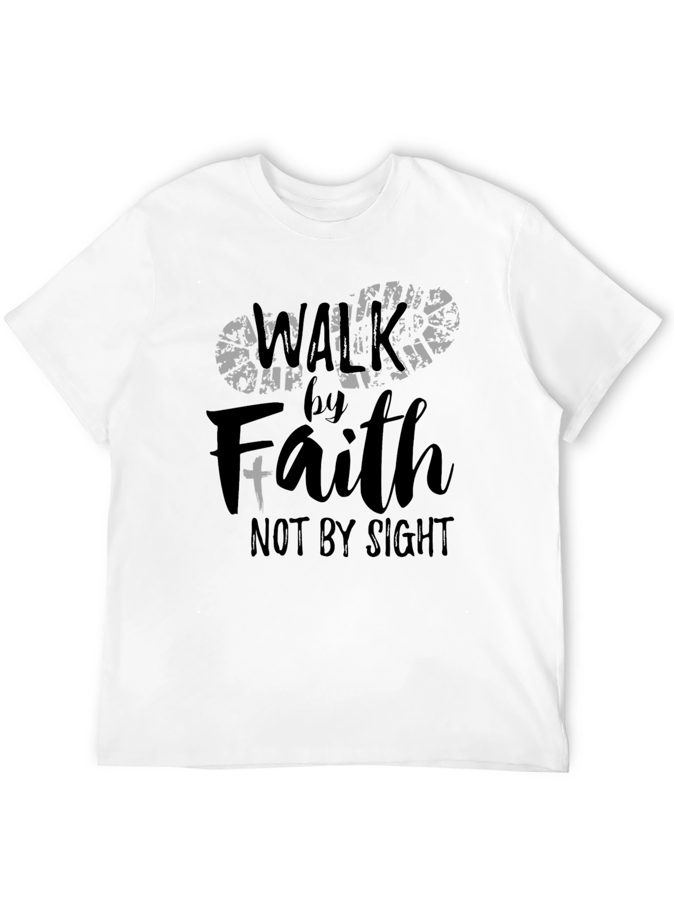 Walk by Faith T-Shirt - Christian Apparel