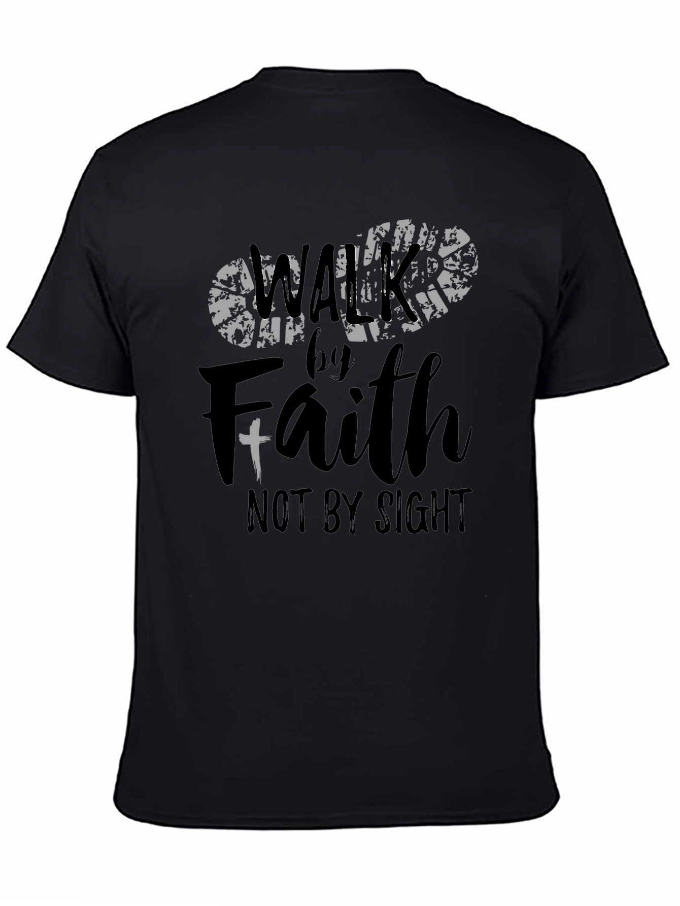 Walk by Faith T-Shirt - Christian Apparel