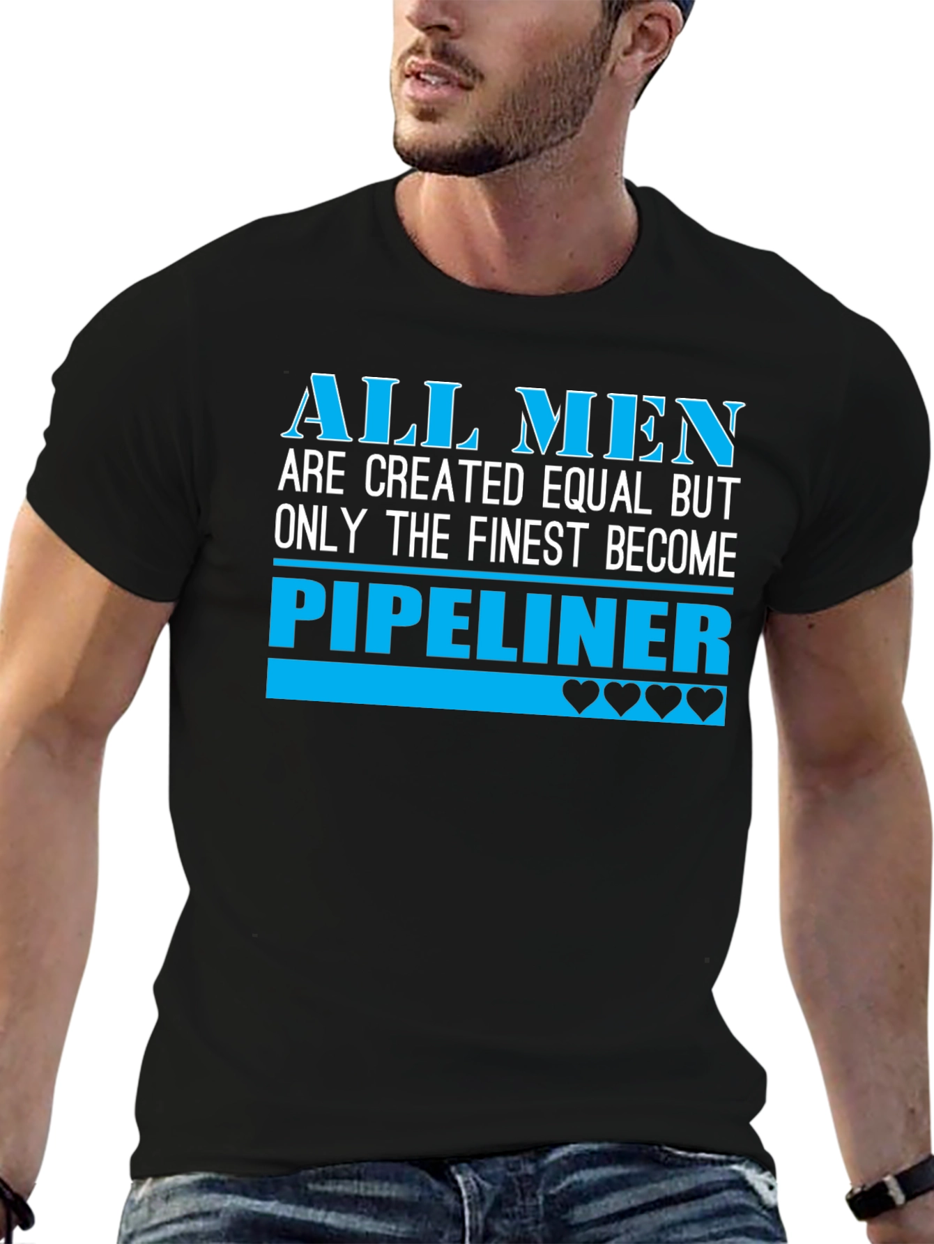 Finest Pipeliner Graphic Tee - Black T-Shirt